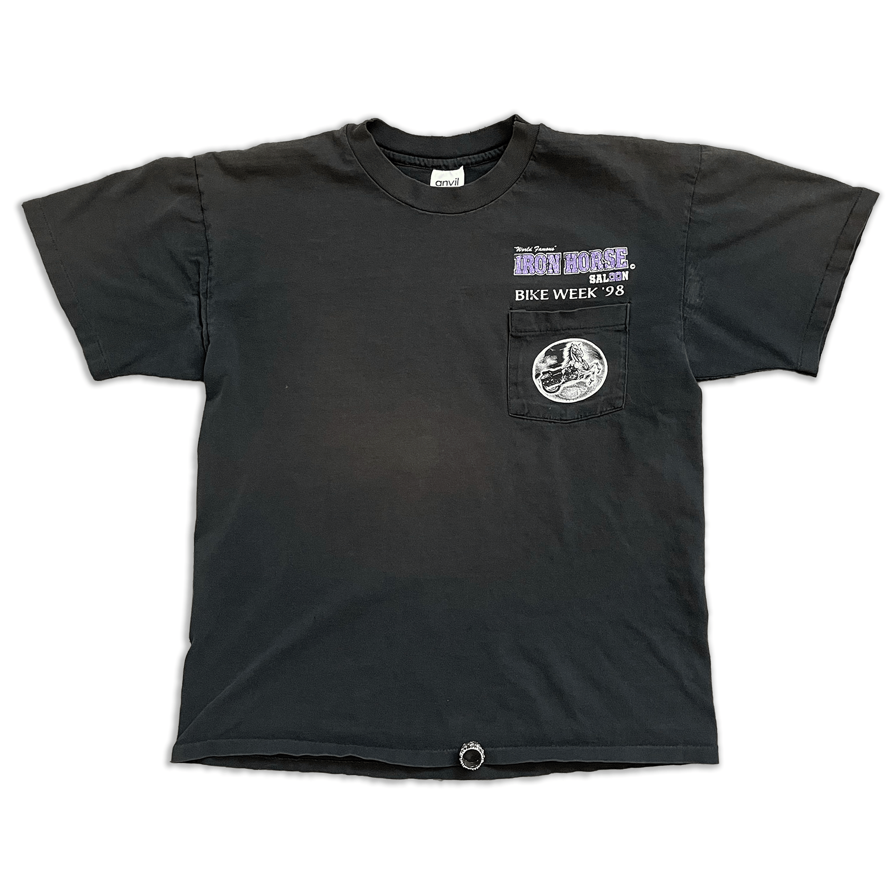 Vintage 1998 Iron Horse Bike Week Tee