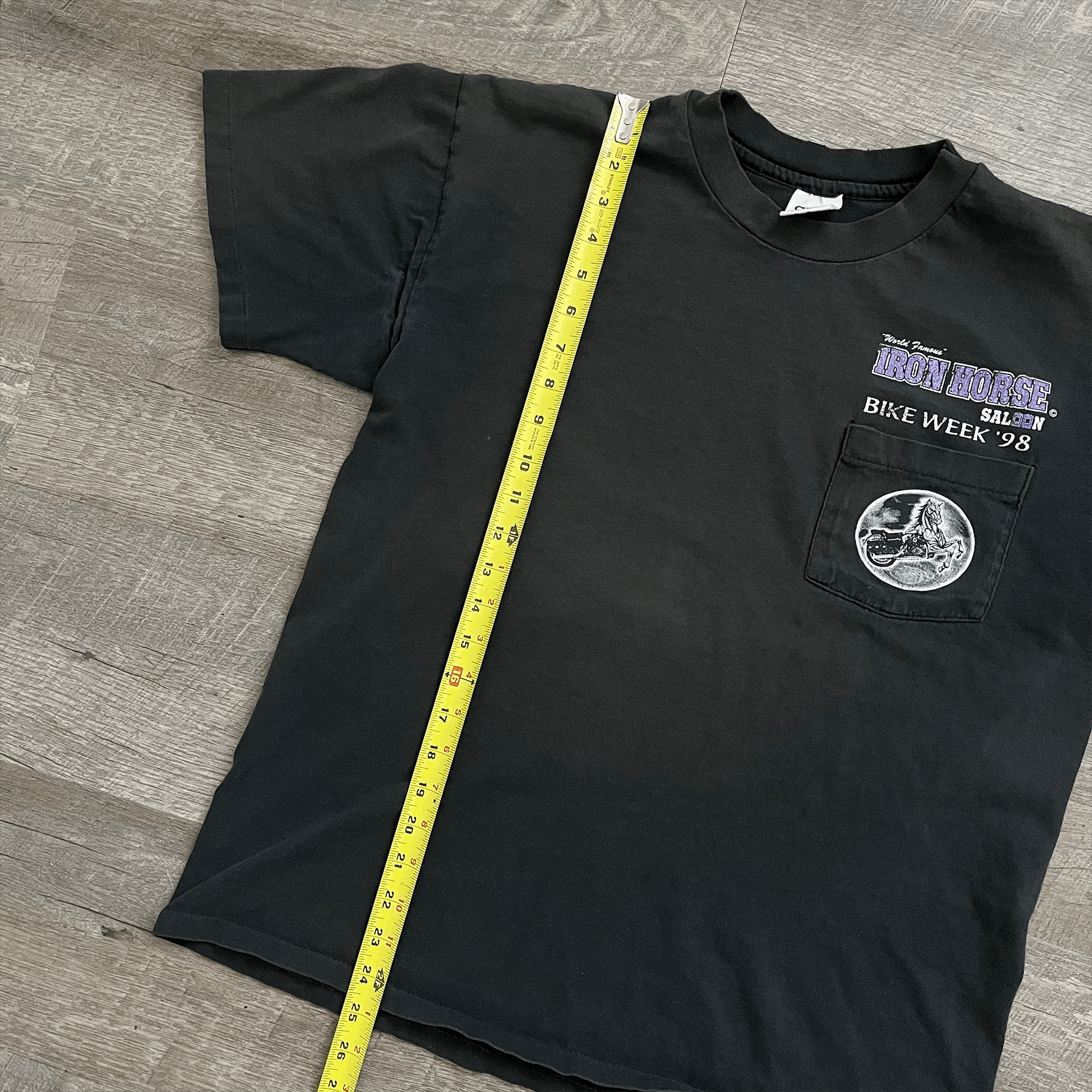 Vintage 1998 Iron Horse Bike Week Tee