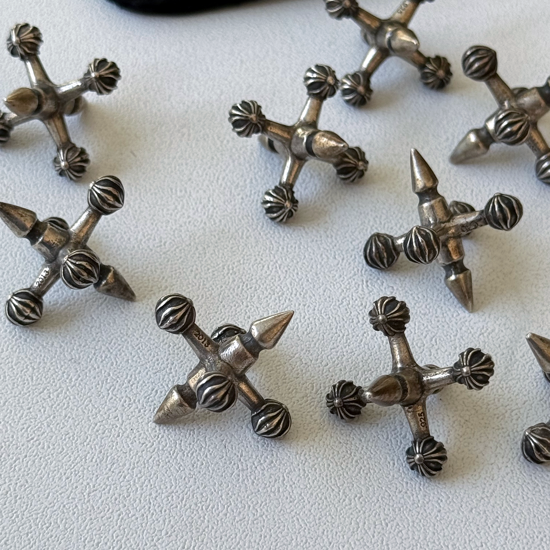 Chrome Hearts Jacks Knucklebones Set