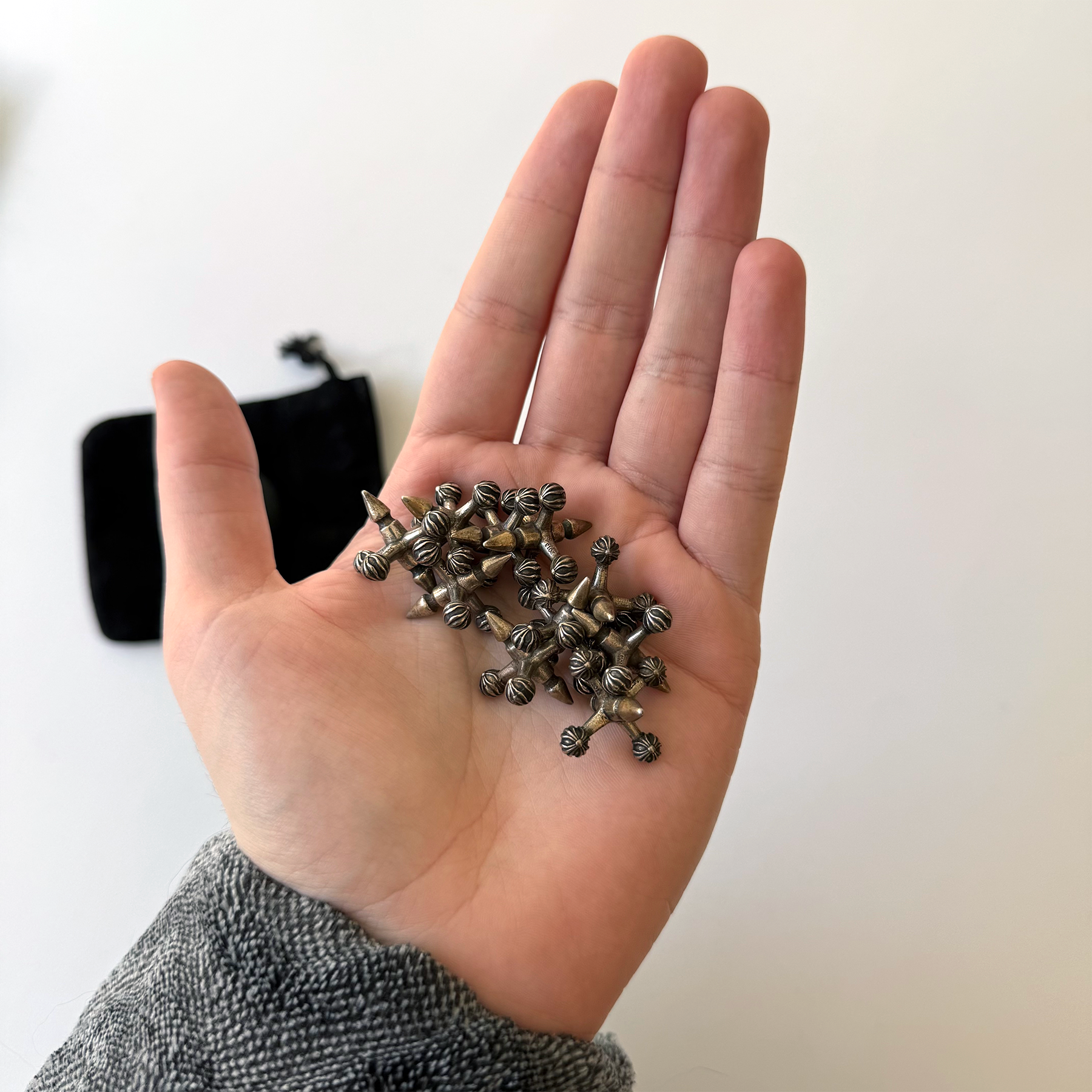 Chrome Hearts Jacks Knucklebones Set