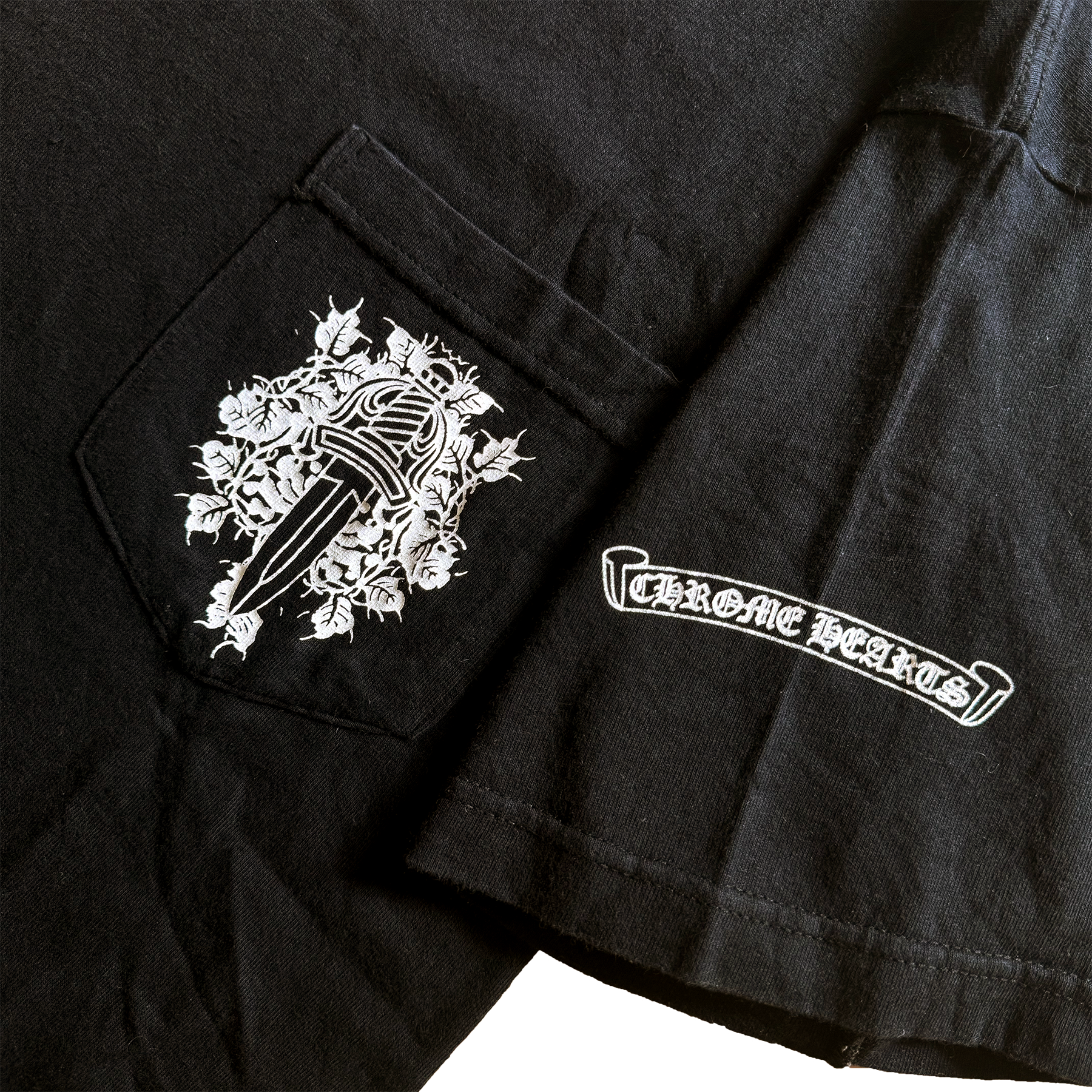 Chrome Hearts 2000s Scroll Dagger Tee