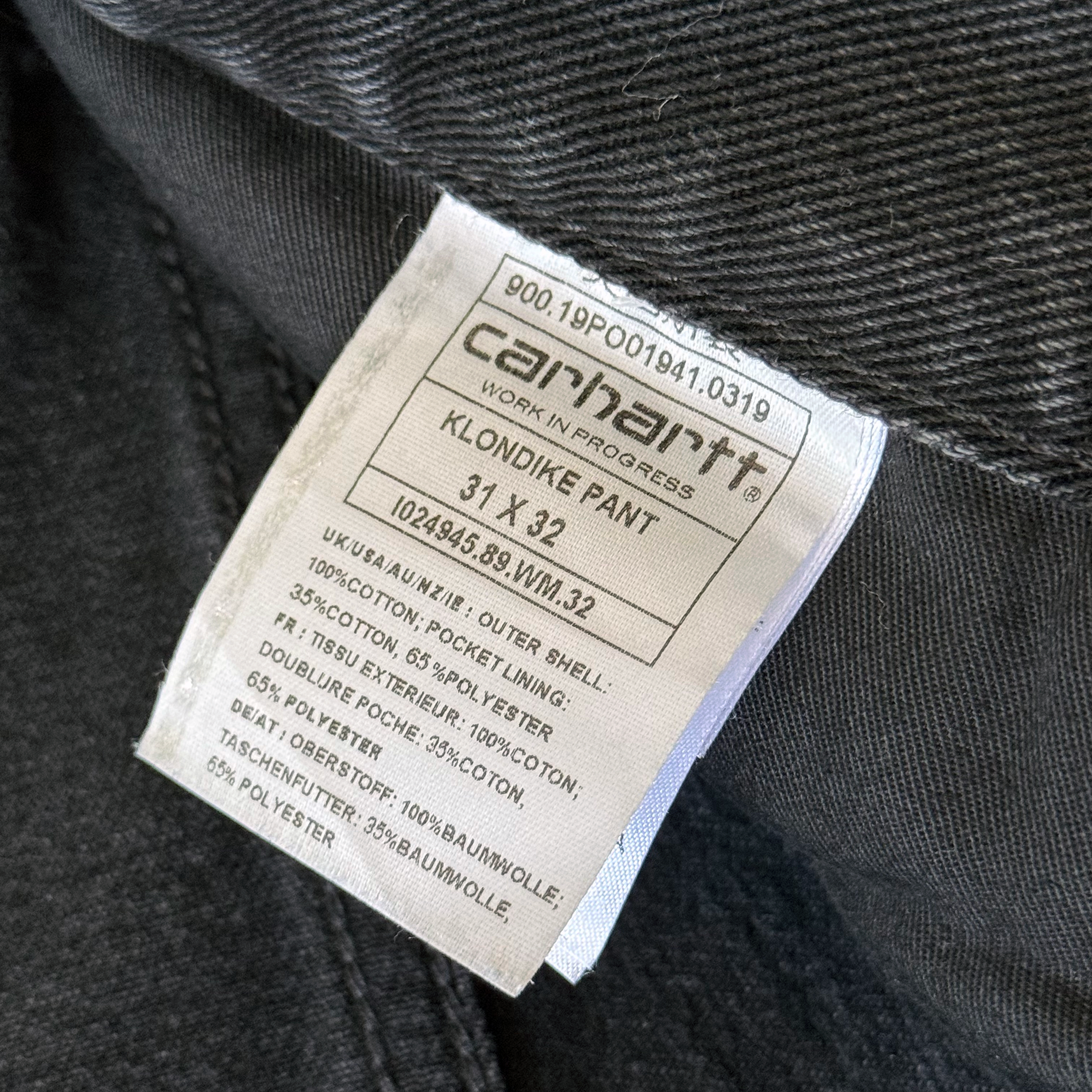 Carhartt WIP Klondike Pants