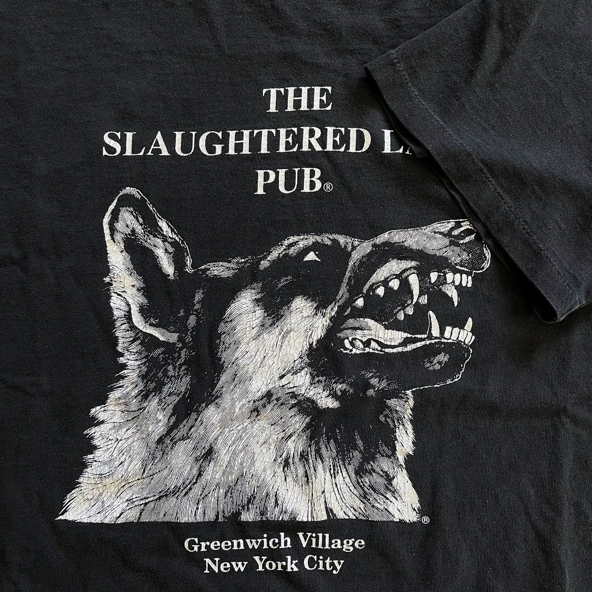 Vintage 1990s The Slaughtered Lamb Pub Tee