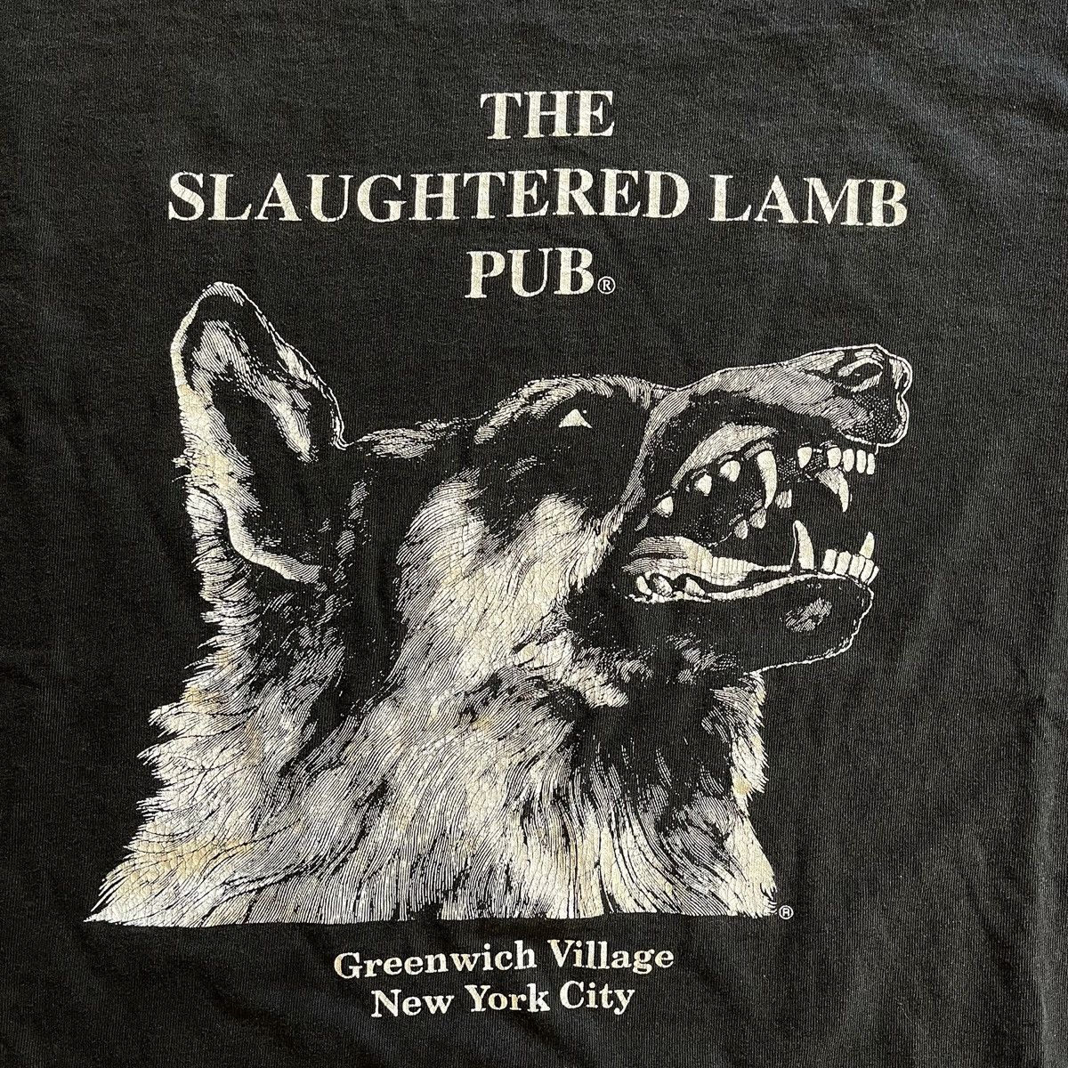 Vintage 1990s The Slaughtered Lamb Pub Tee