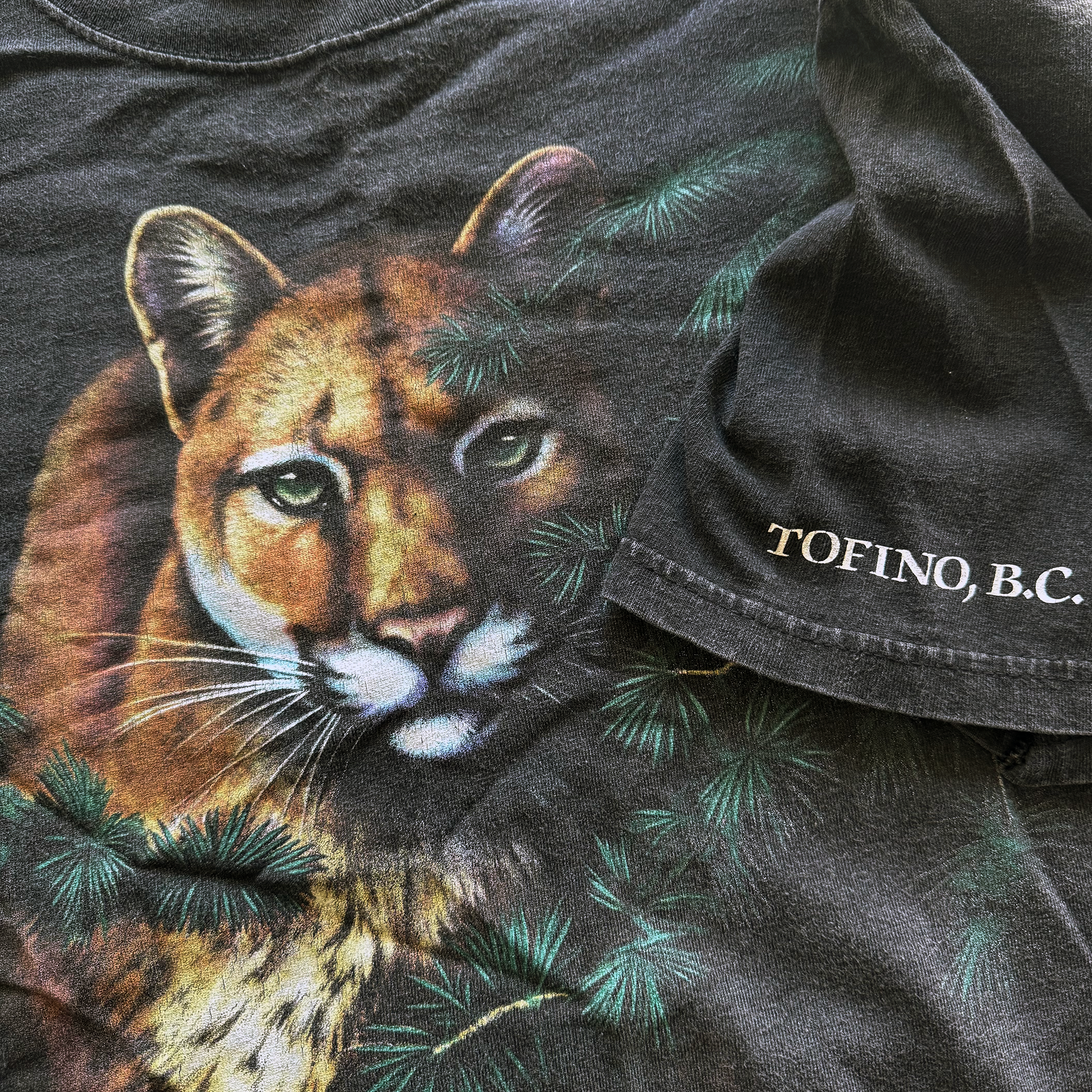 Vintage 1996 Mountain Lion Nature Tee