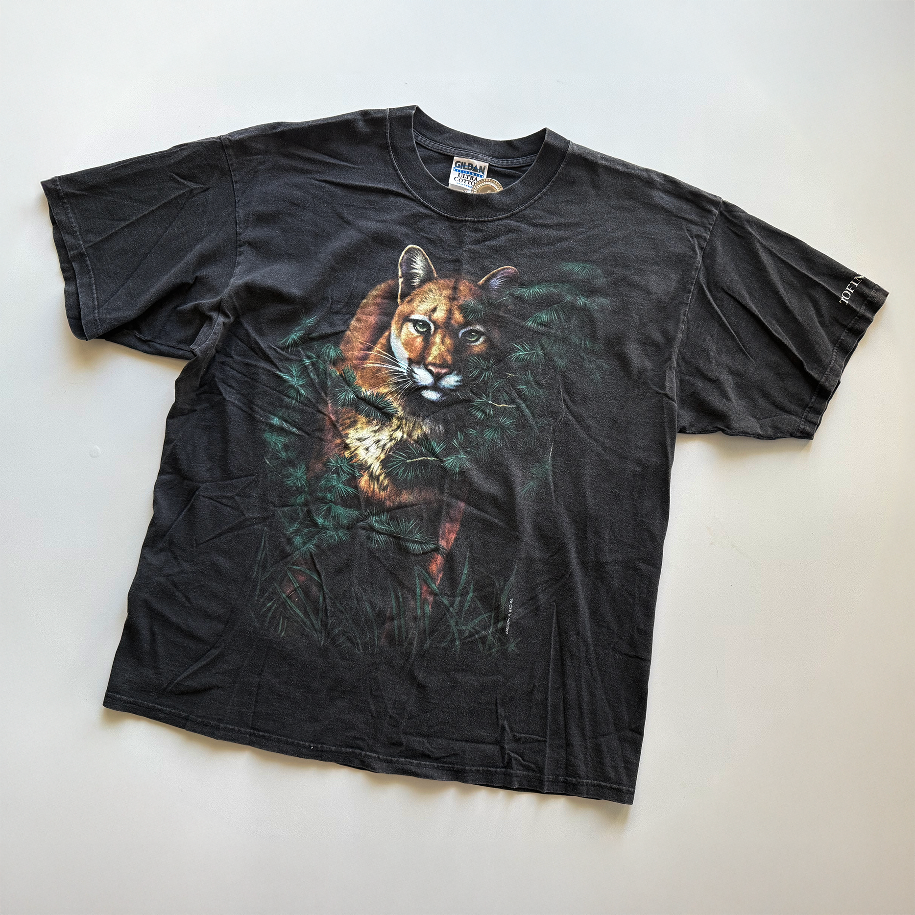 Vintage 1996 Mountain Lion Nature Tee