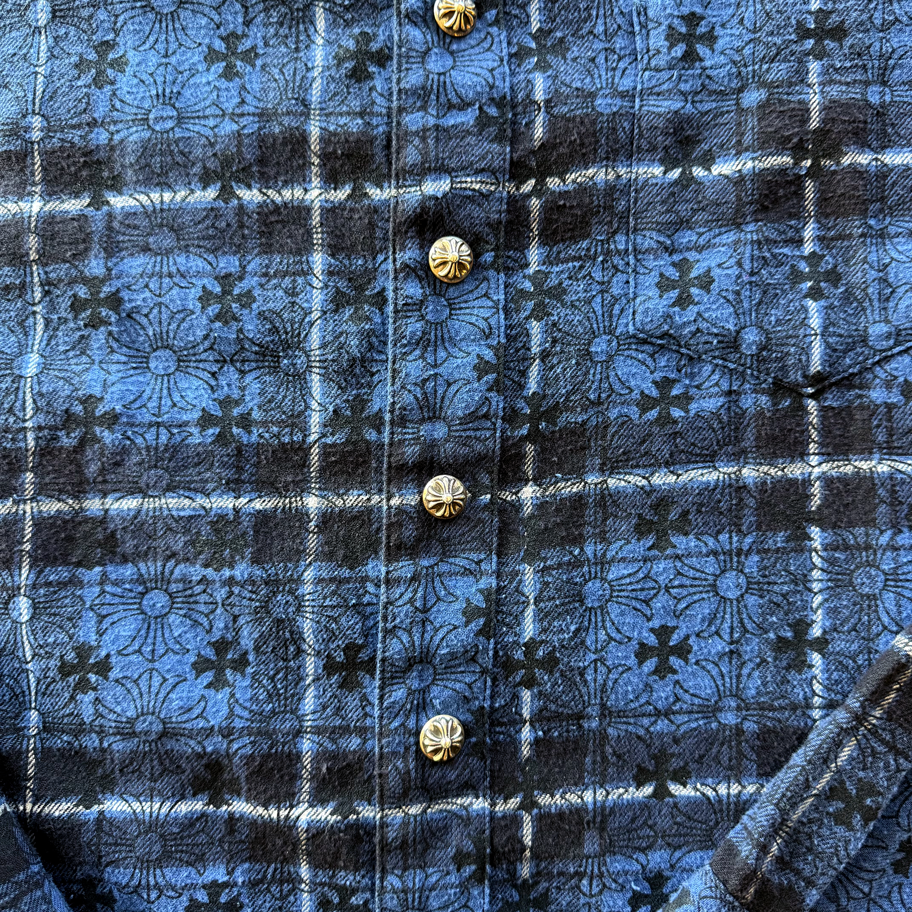 Chrome Hearts Loose Ends Flannel