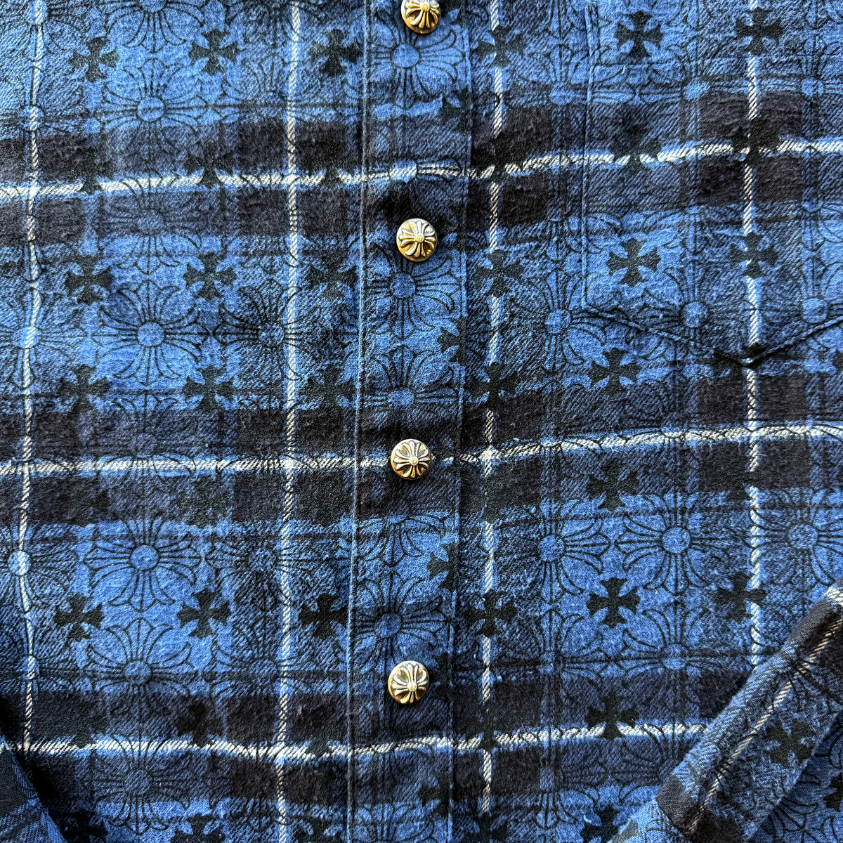 Chrome Hearts Loose Ends Flannel