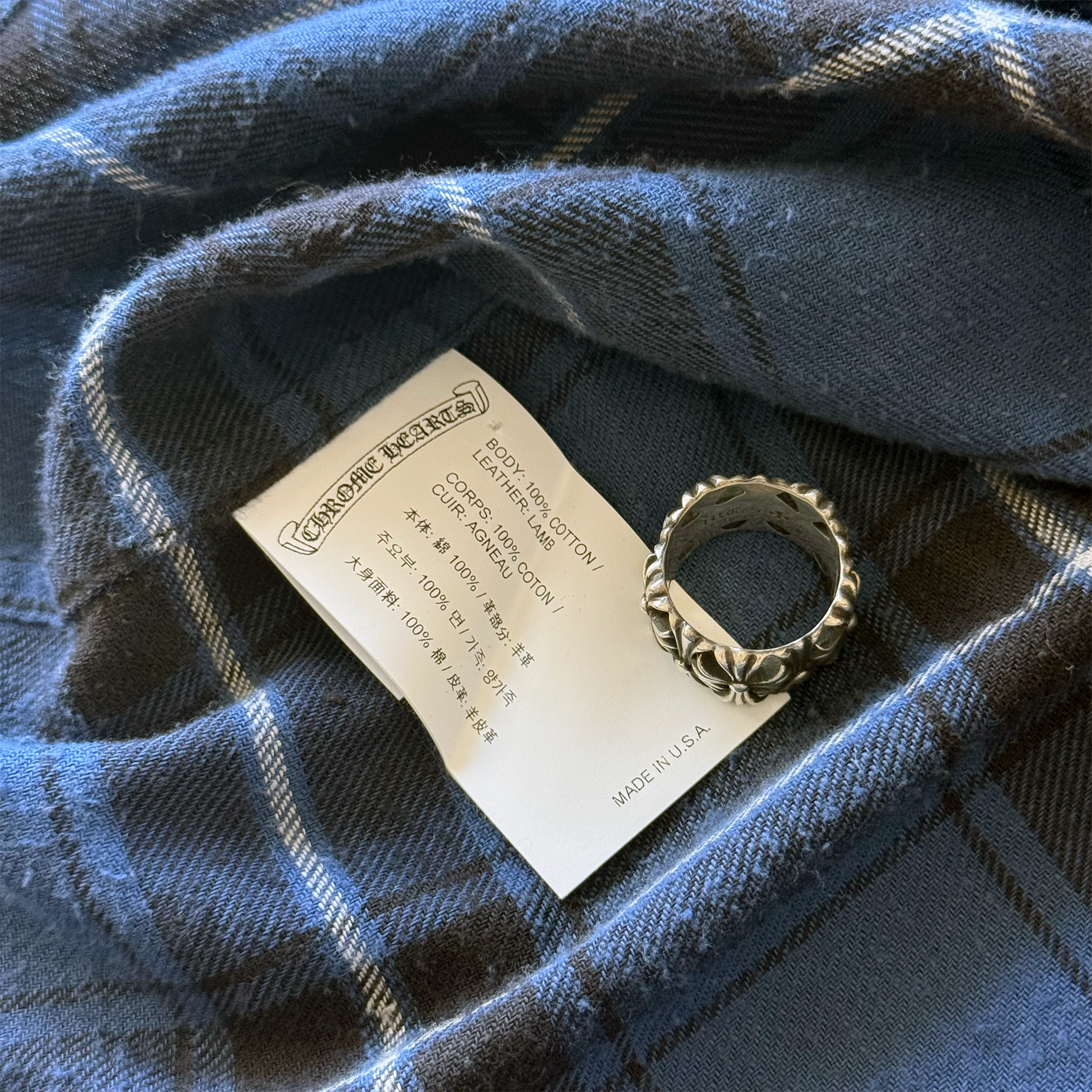 Chrome Hearts Loose Ends Flannel