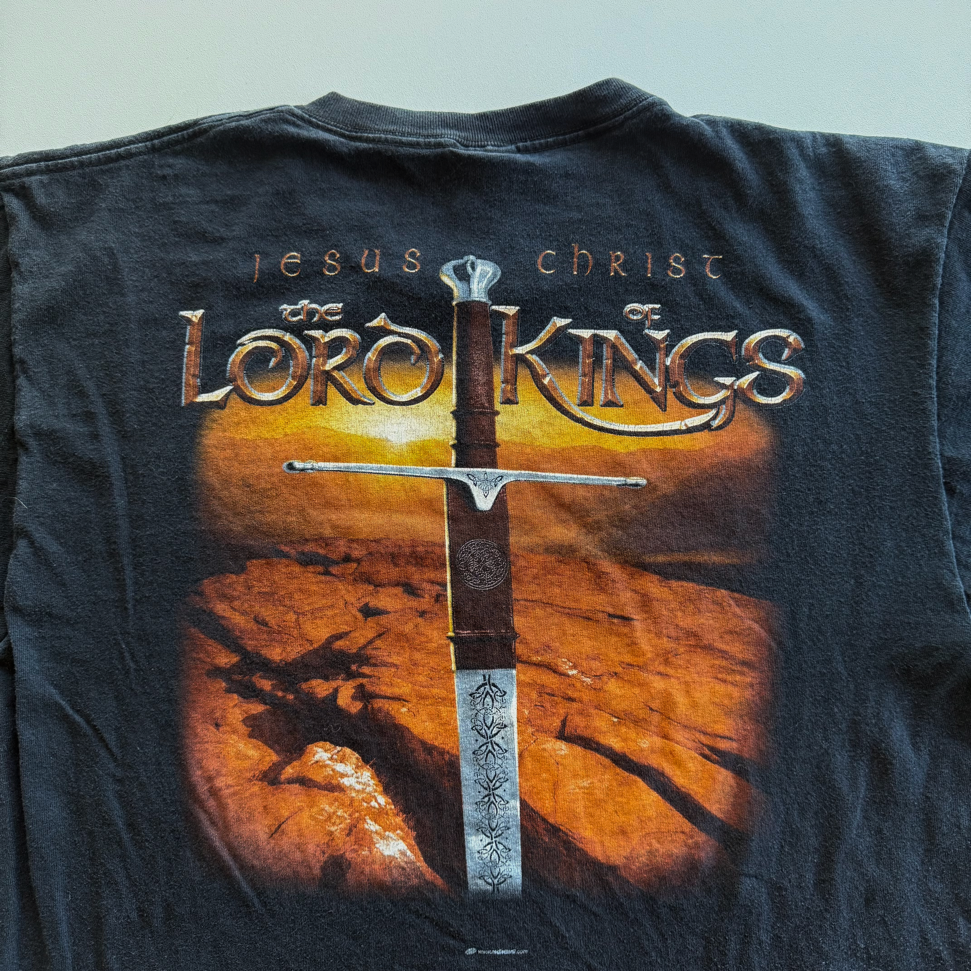 Vintage 1998 Lord of The Rings x The Lord of Kings Jesus Tee