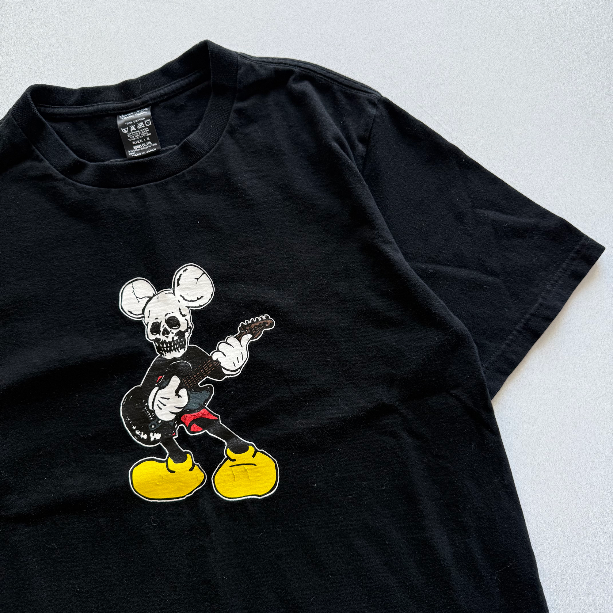 Number (N)ine AW08 Skull Disney Mickey Mouse Tee