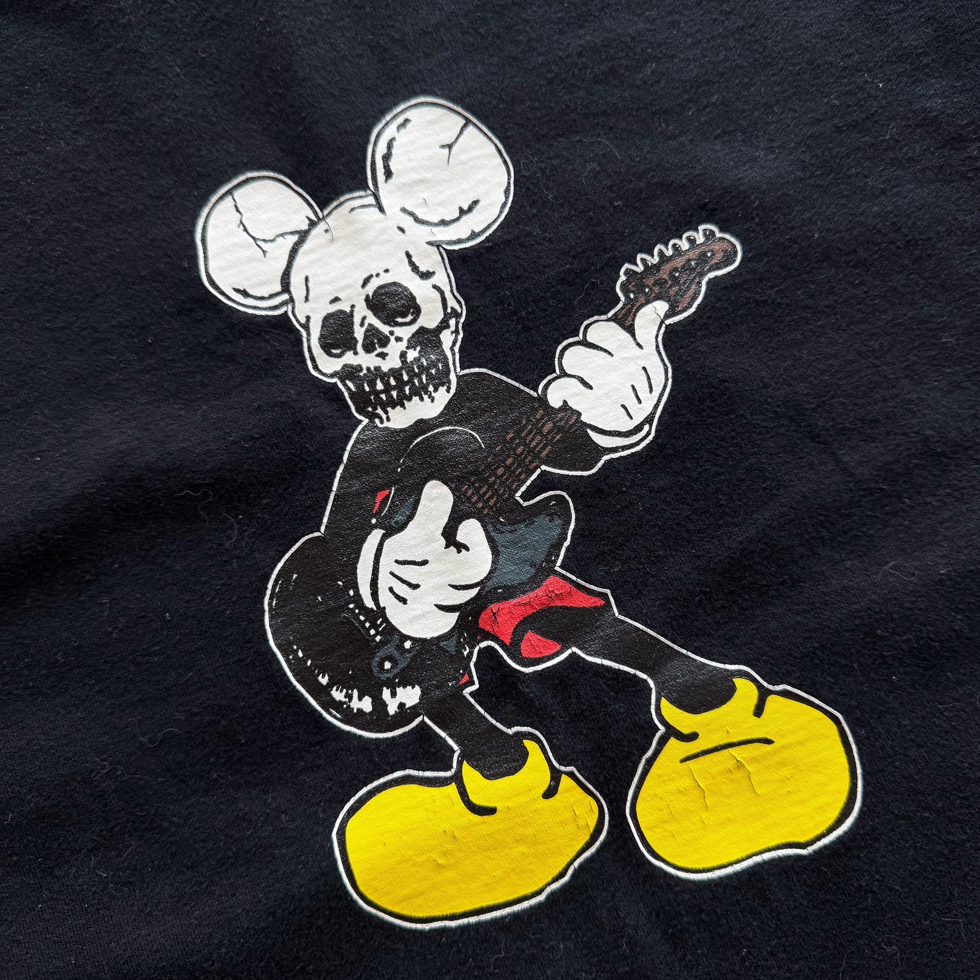 Number (N)ine AW08 Skull Disney Mickey Mouse Tee