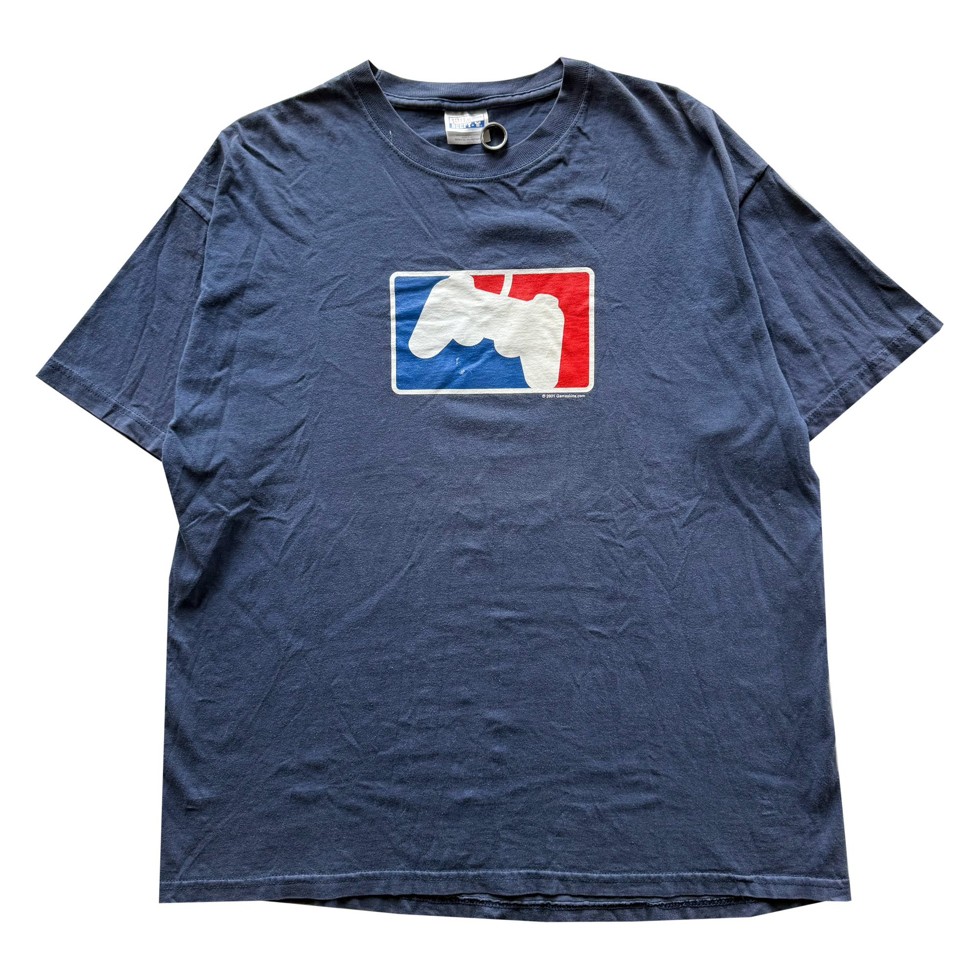 Vintage 2001 Major League Gaming MLG Rip Tee