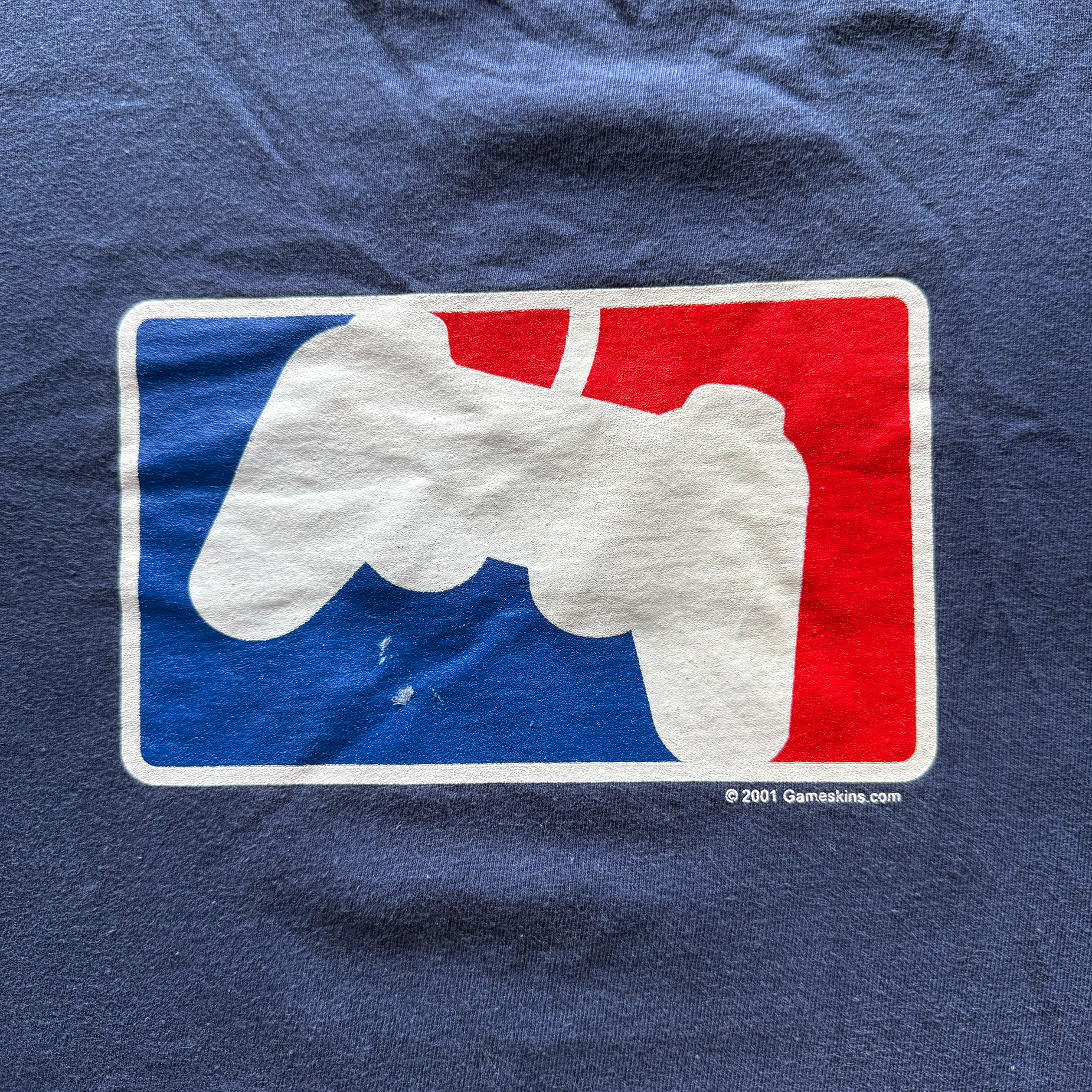 Vintage 2001 Major League Gaming MLG Rip Tee