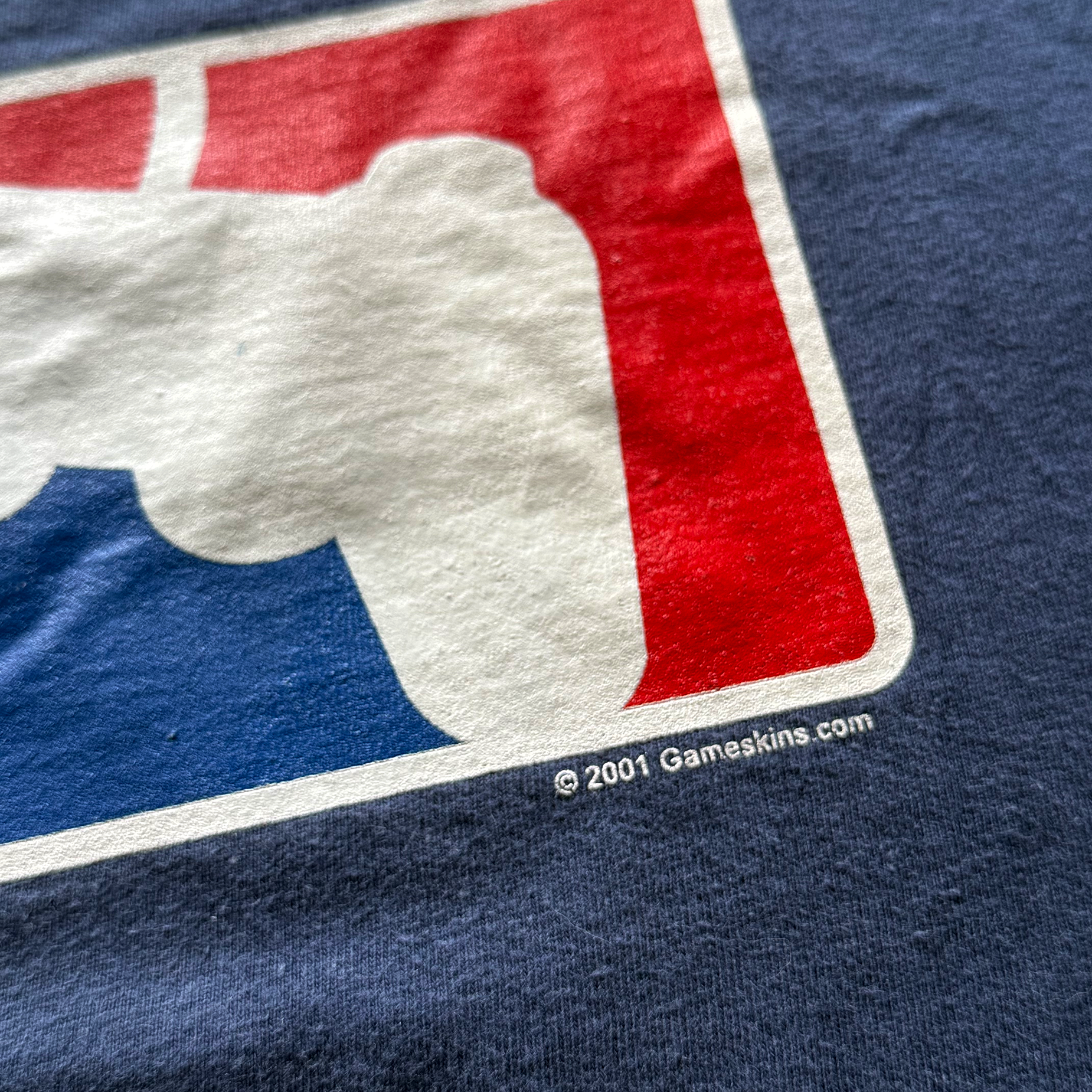 Vintage 2001 Major League Gaming MLG Rip Tee