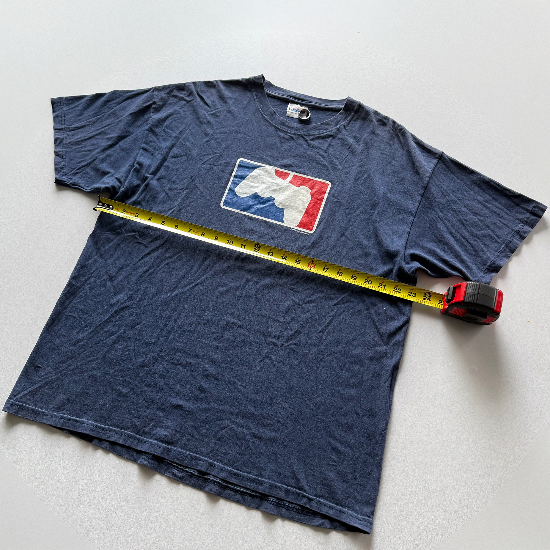 Vintage 2001 Major League Gaming MLG Rip Tee