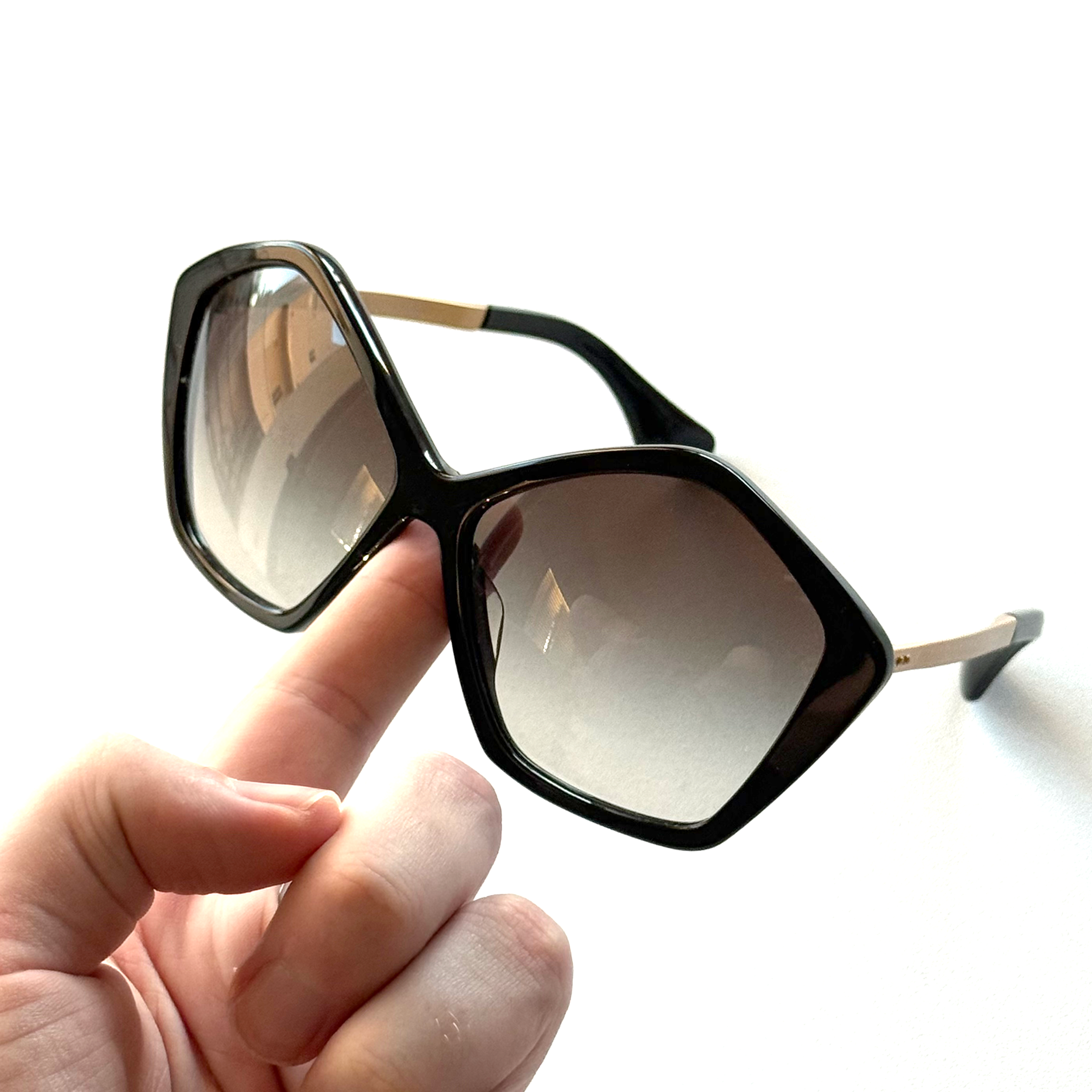 Miu Miu Vintage Pentagon Sunglasses (SMU11N)