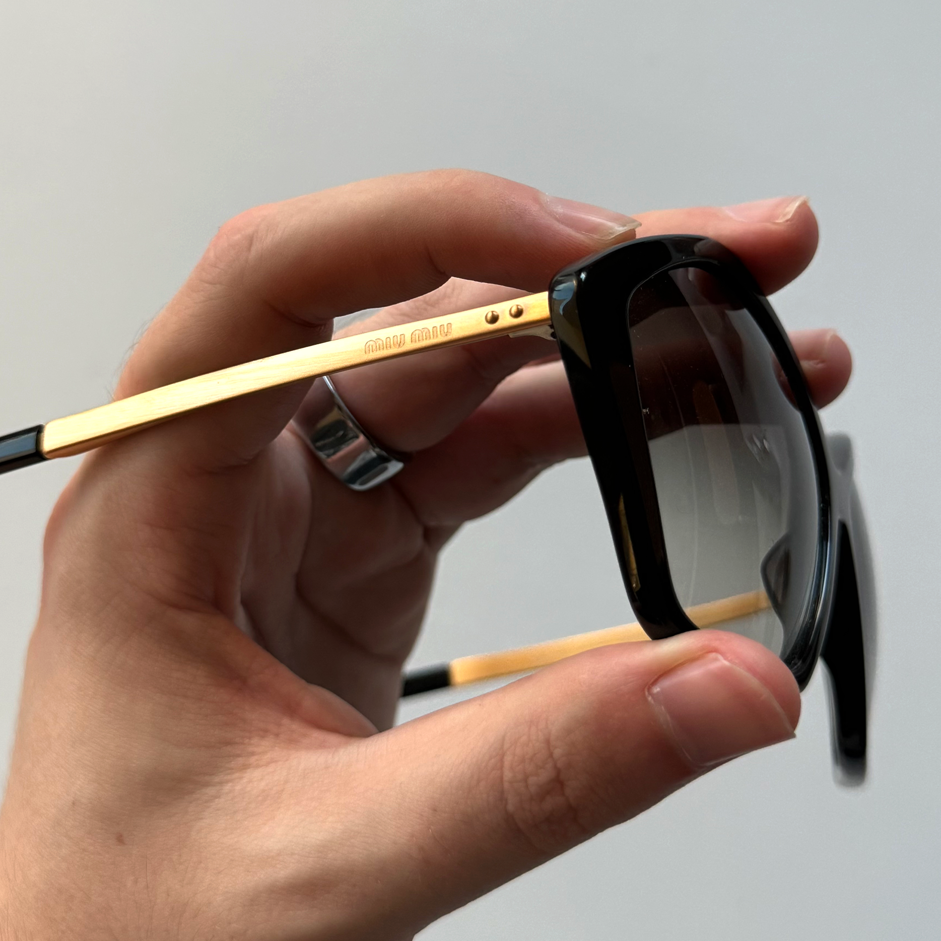 Miu Miu Vintage Pentagon Sunglasses (SMU11N)