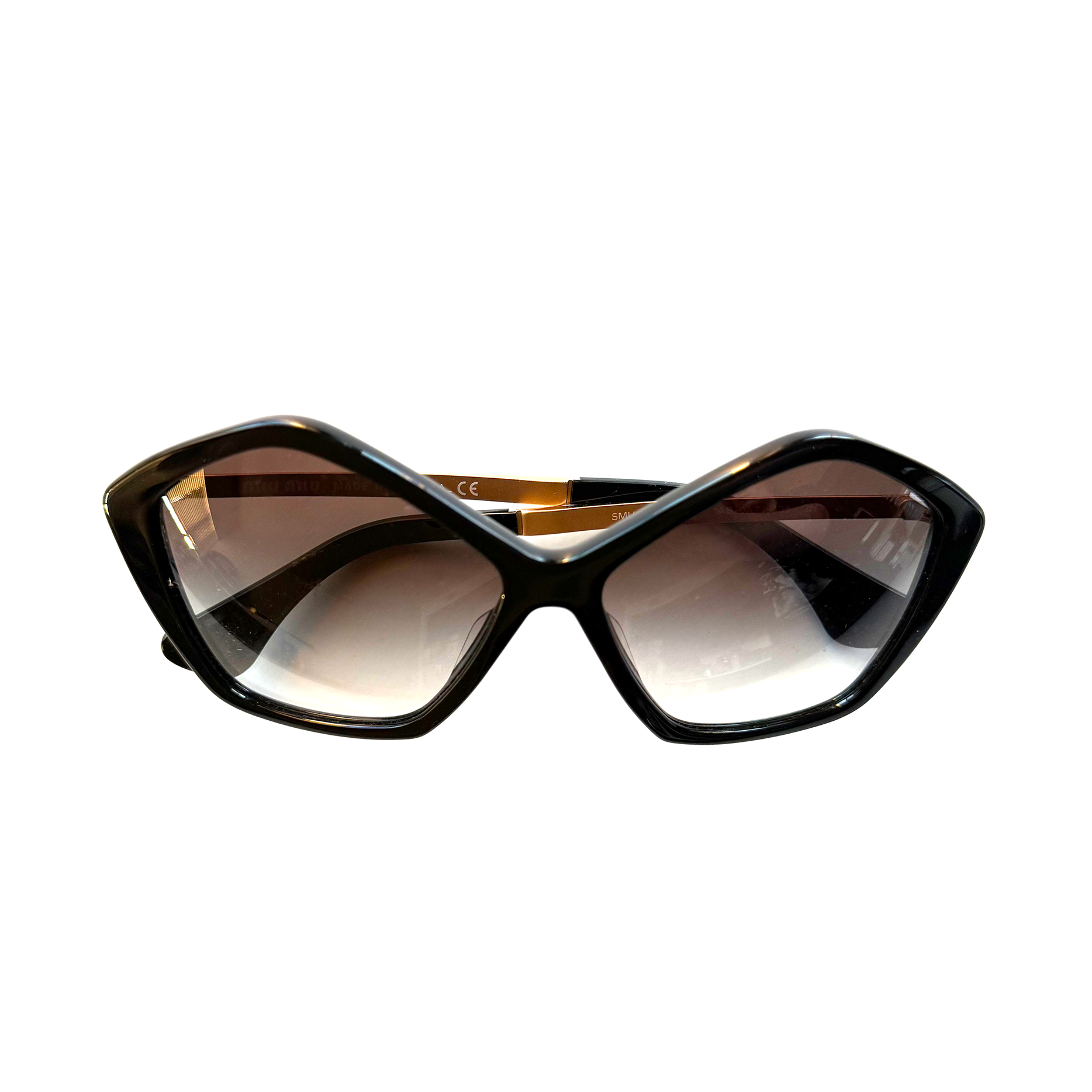 Miu Miu Vintage Pentagon Sunglasses (SMU11N)