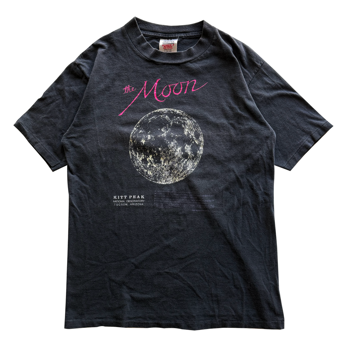 Vintage 1990 Kitt Peak National Observatory Moon Tee