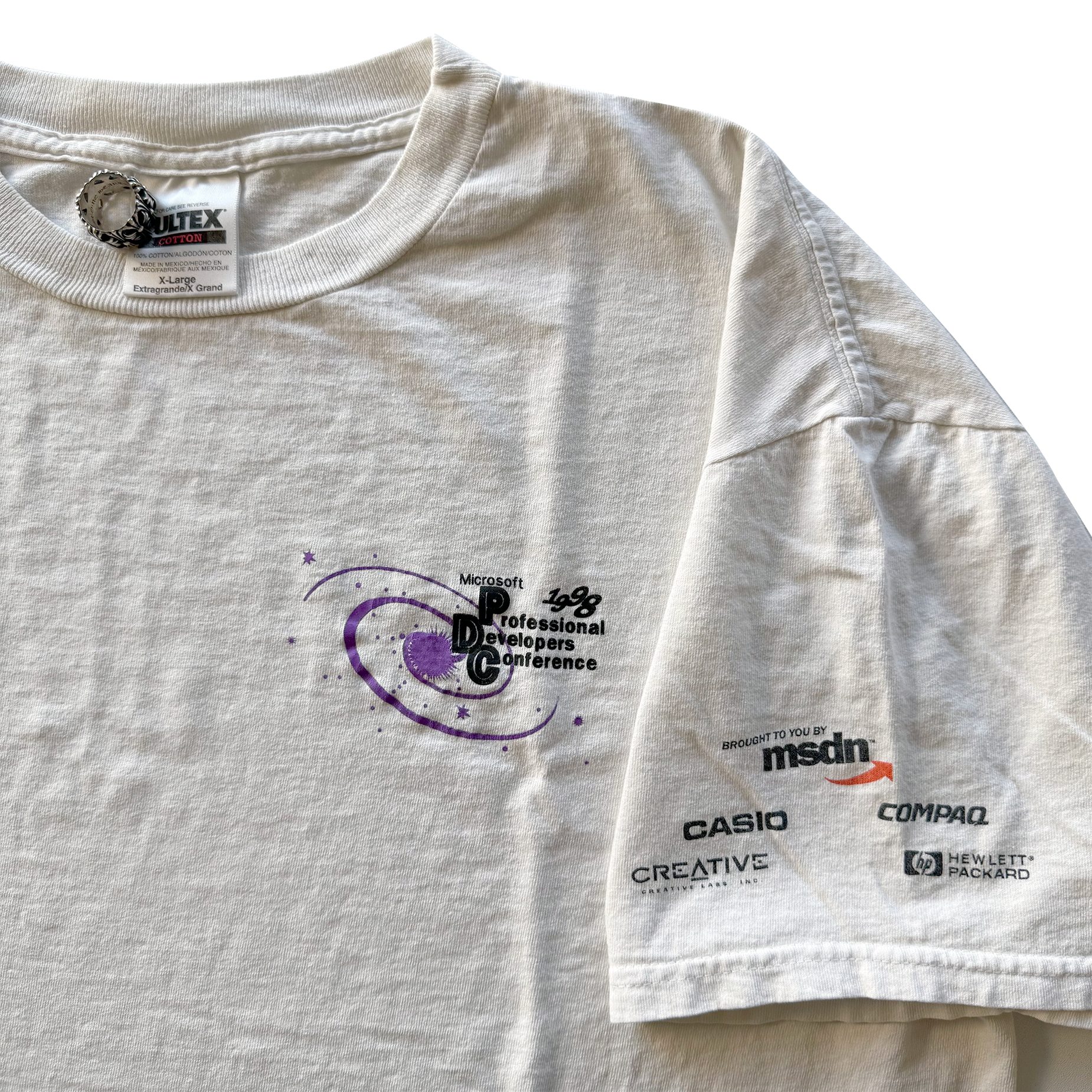 Vintage 1998 Microsoft MSDN WebDev Conference Tee