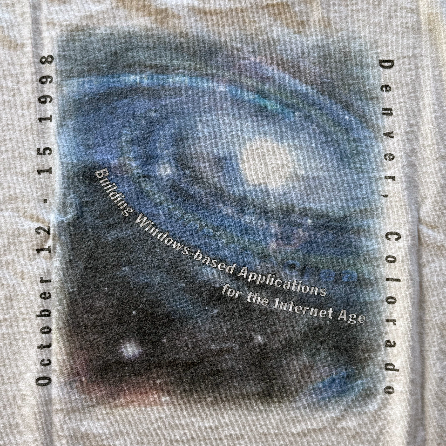 Vintage 1998 Microsoft MSDN WebDev Conference Tee