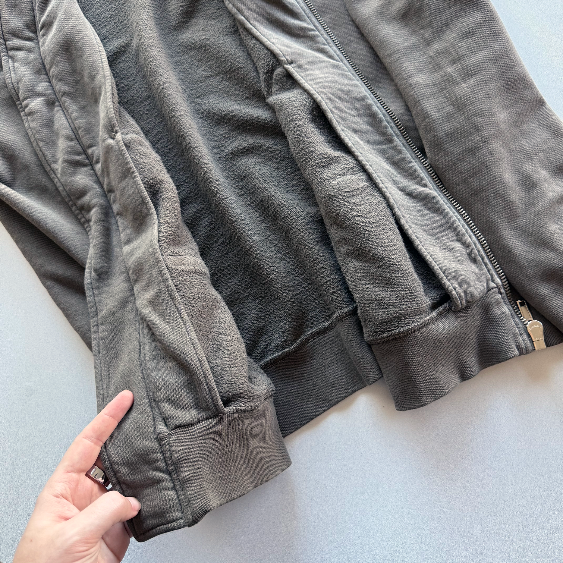 Rick Owens DRKSHDW | FW14 MOODY | Mountain Zip Up Hoodie