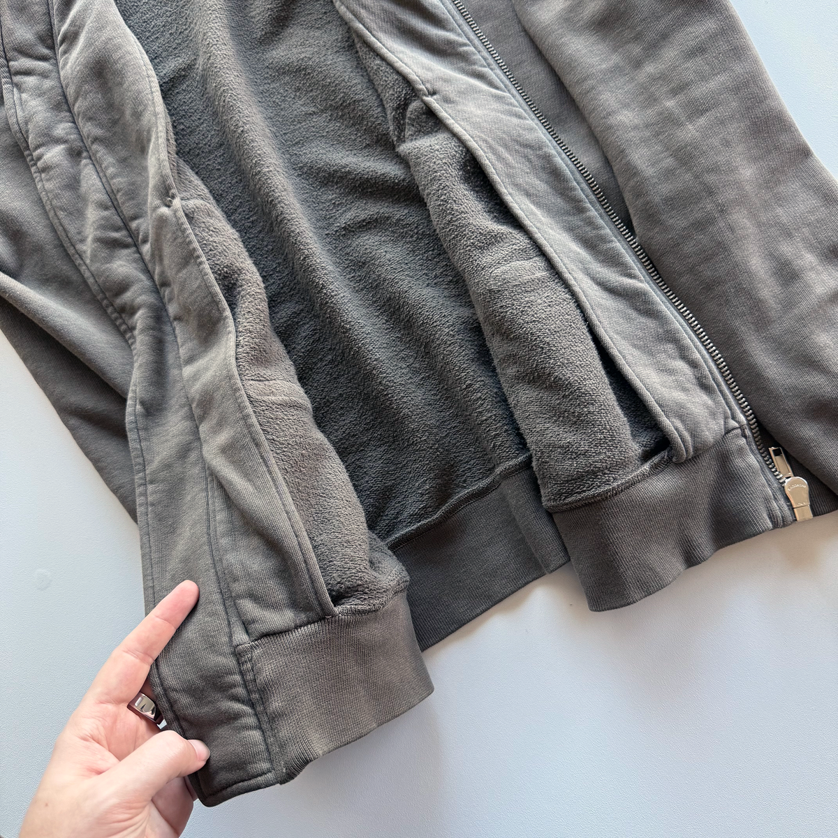 Rick Owens DRKSHDW | FW14 MOODY | Mountain Zip Up Hoodie