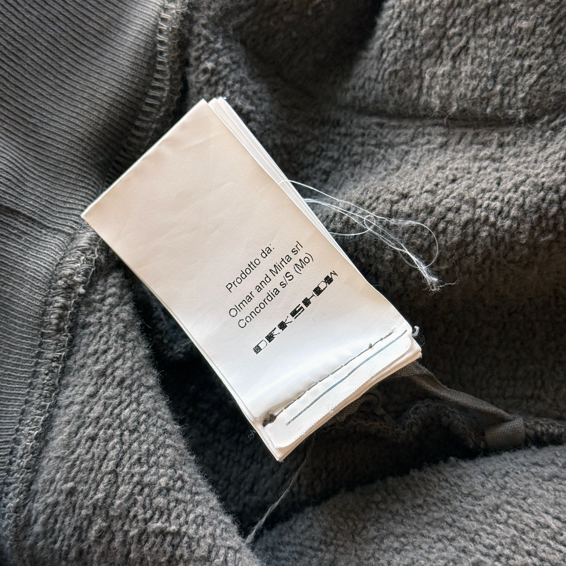 Rick Owens DRKSHDW | FW14 MOODY | Mountain Zip Up Hoodie