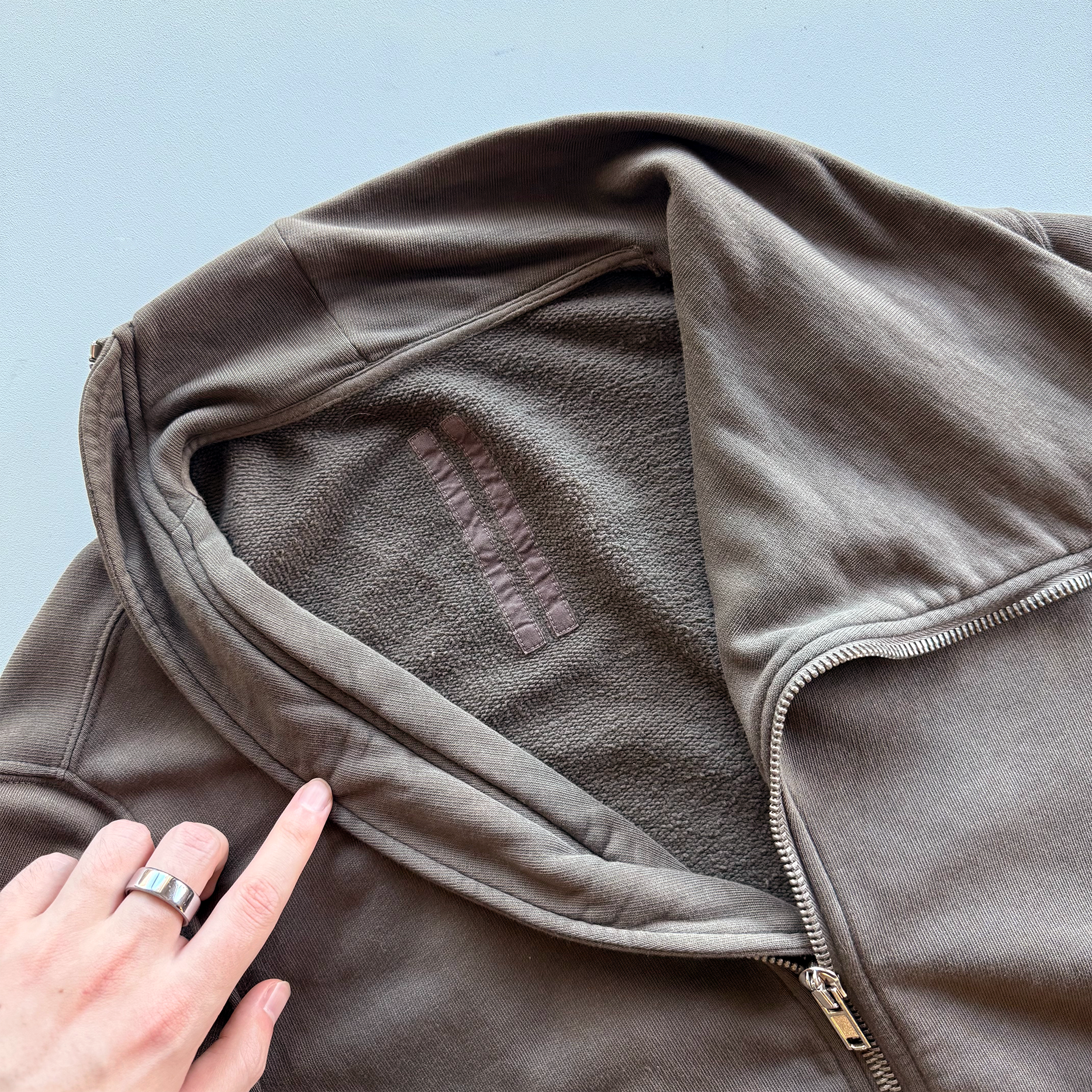 Rick Owens DRKSHDW | FW14 MOODY | Mountain Zip Up Hoodie