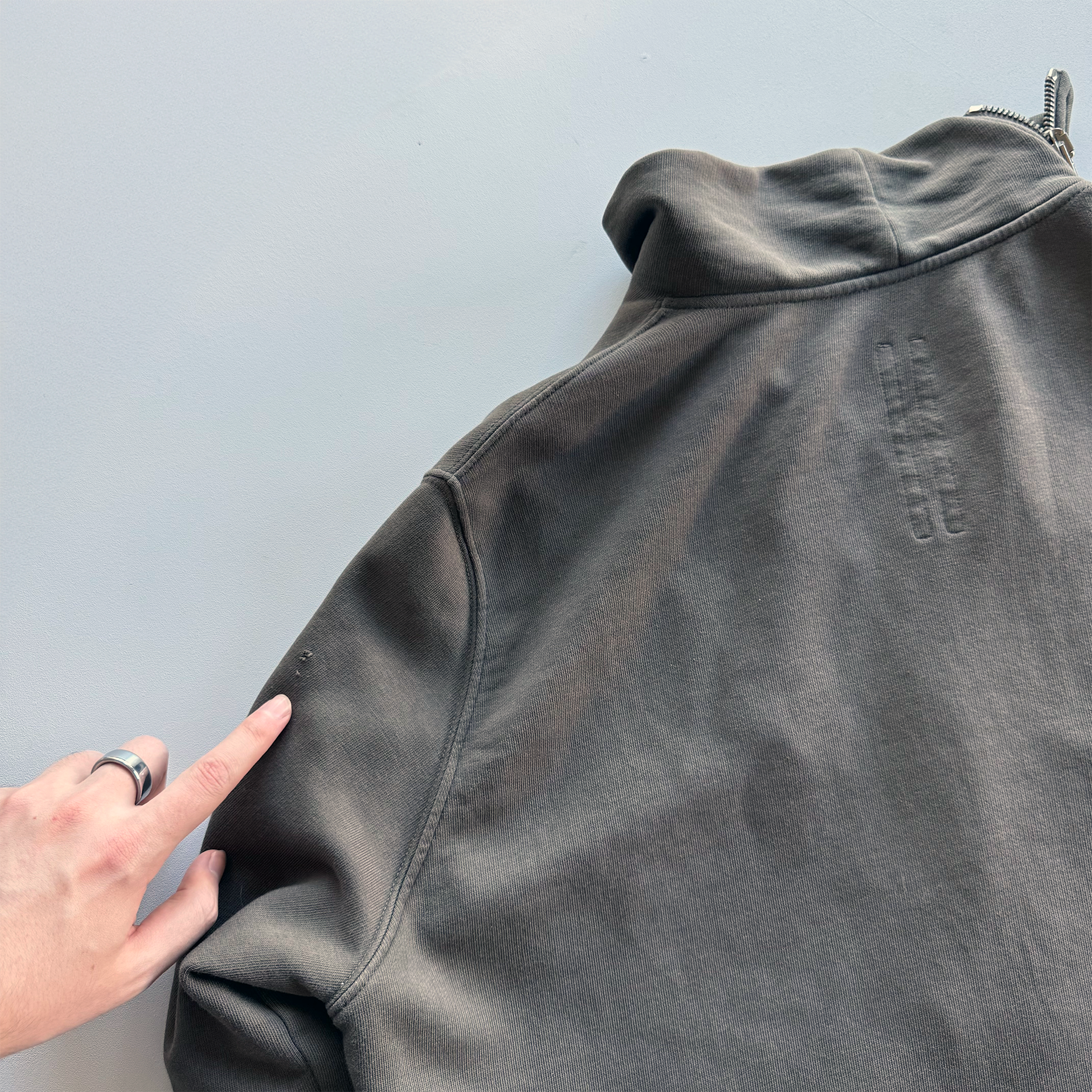 Rick Owens DRKSHDW | FW14 MOODY | Mountain Zip Up Hoodie