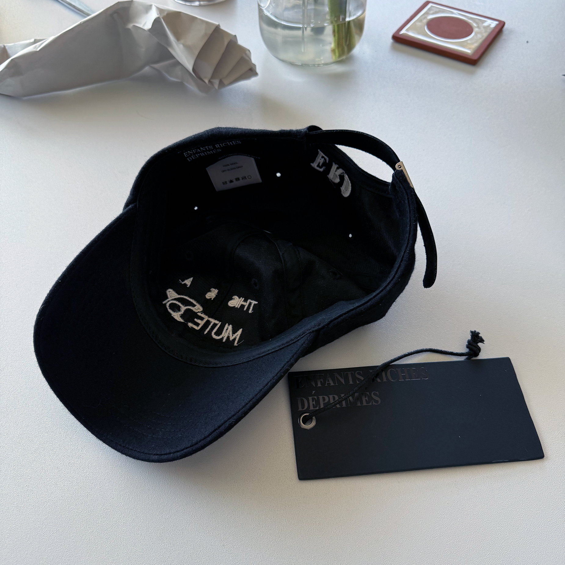 Enfants Riches Deprimes AW24 "This Is A Mute Record" Hat