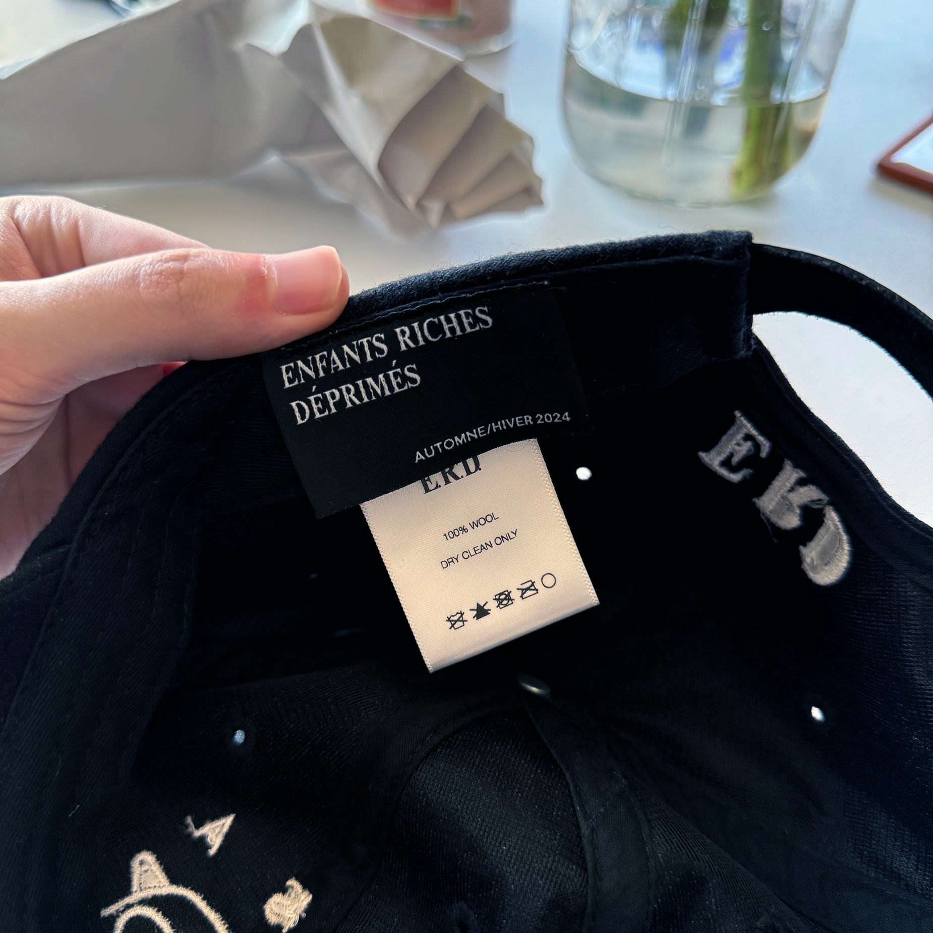 Enfants Riches Deprimes AW24 "This Is A Mute Record" Hat