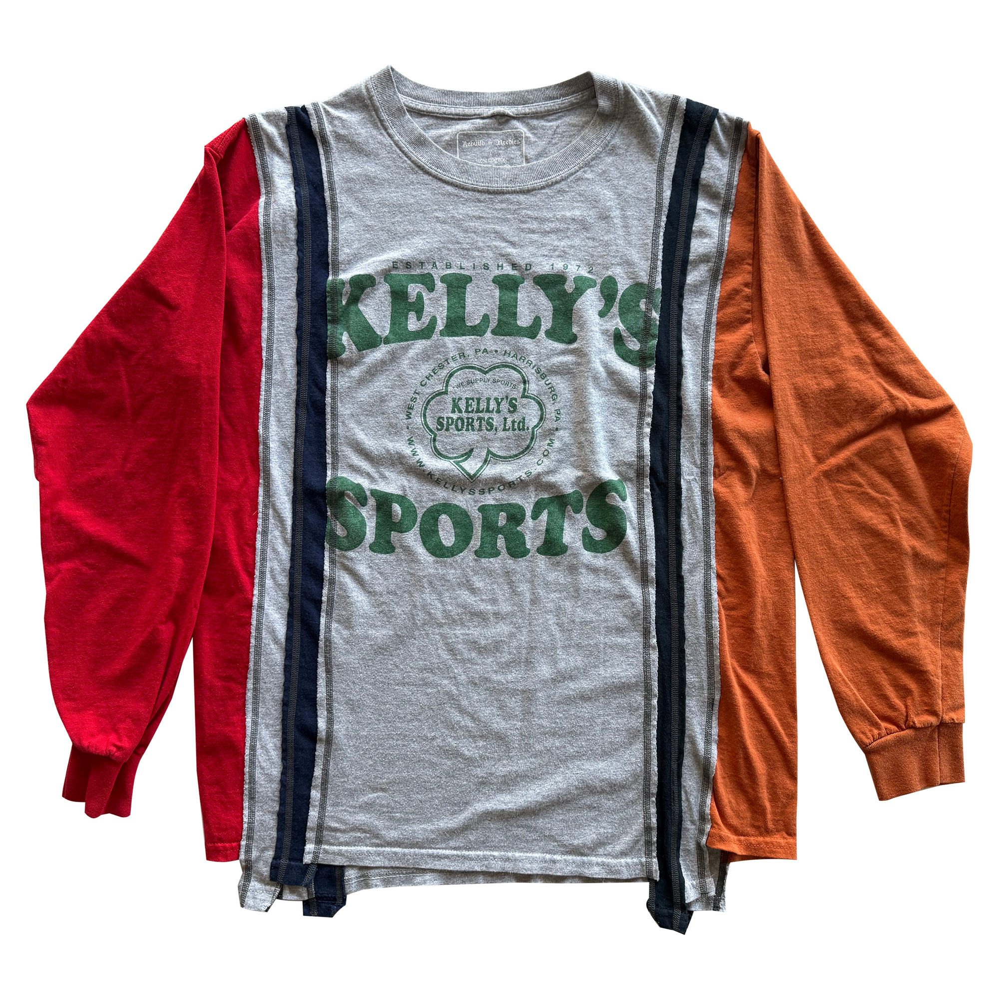 Needles Rebuild by Needles 7 Cuts Kelly's Sports L/S Tee