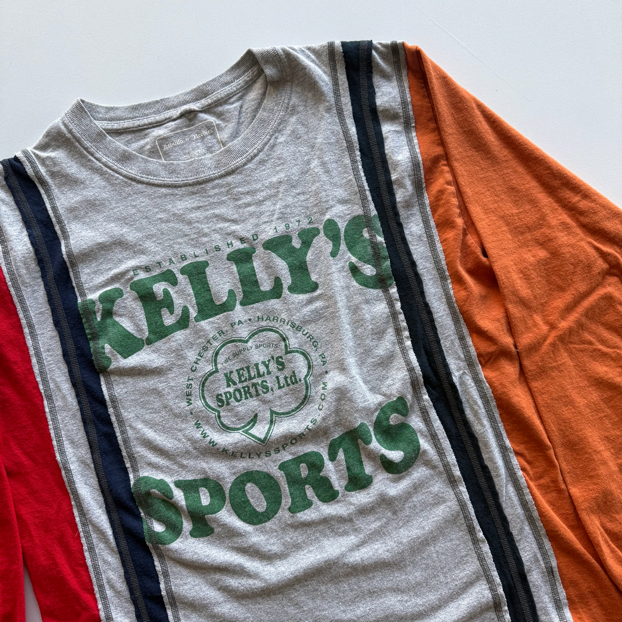 Needles Rebuild by Needles 7 Cuts Kelly's Sports L/S Tee