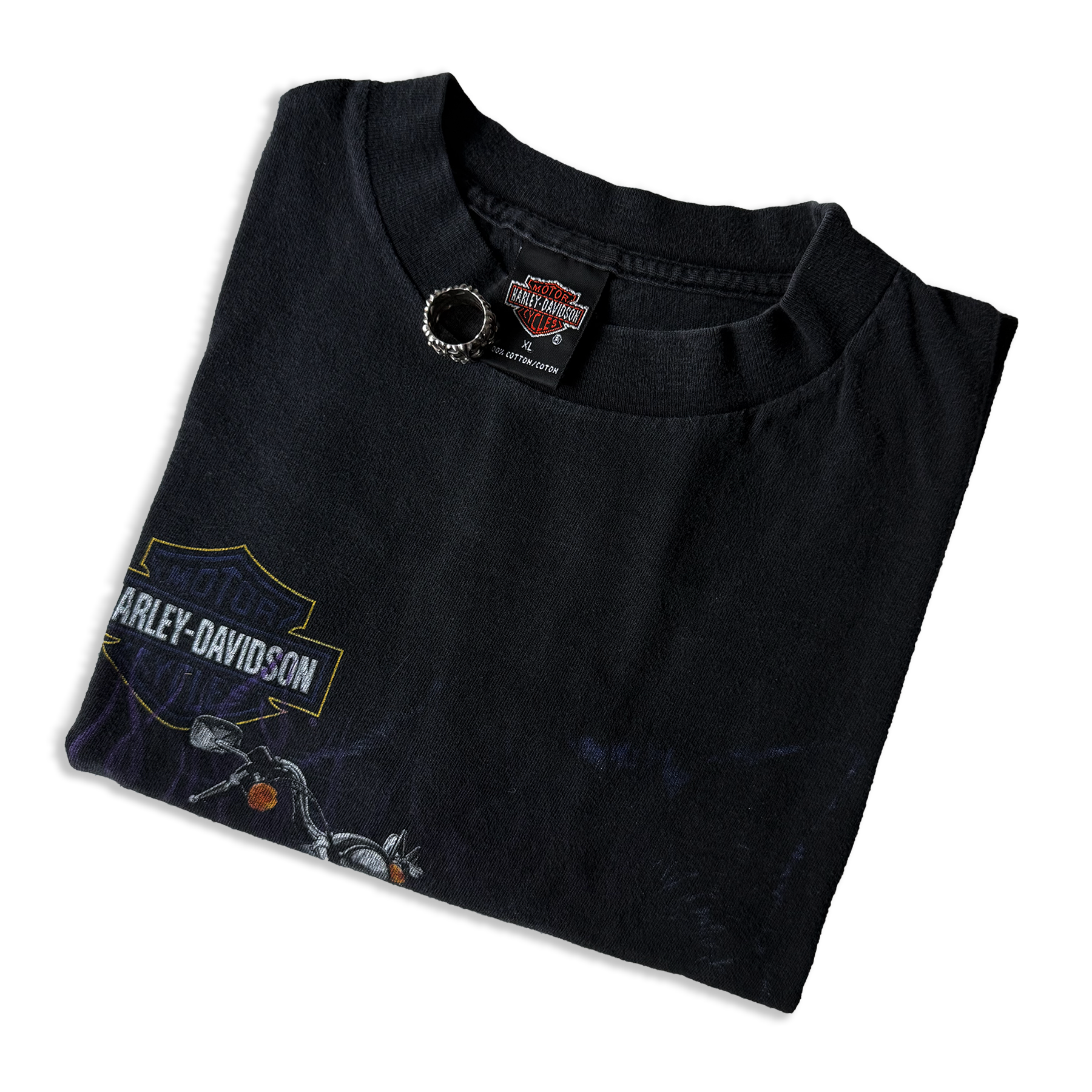 Vintage 1999 Harley Davidson "Midnight Rider" Tee