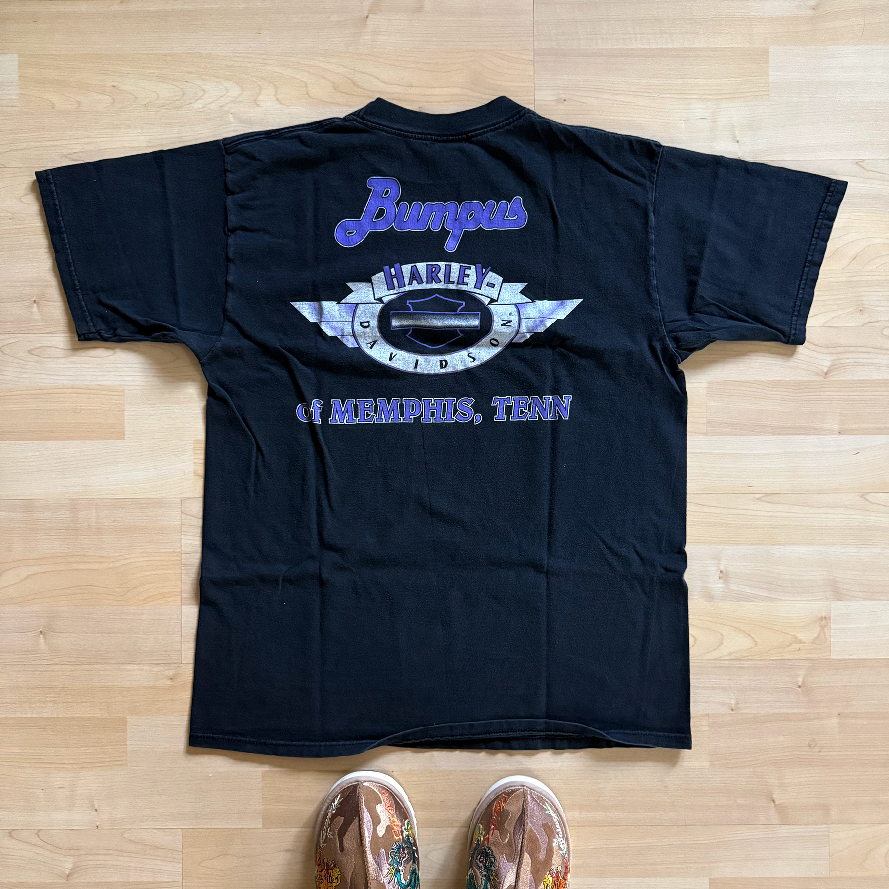 Vintage 1999 Harley Davidson "Midnight Rider" Tee