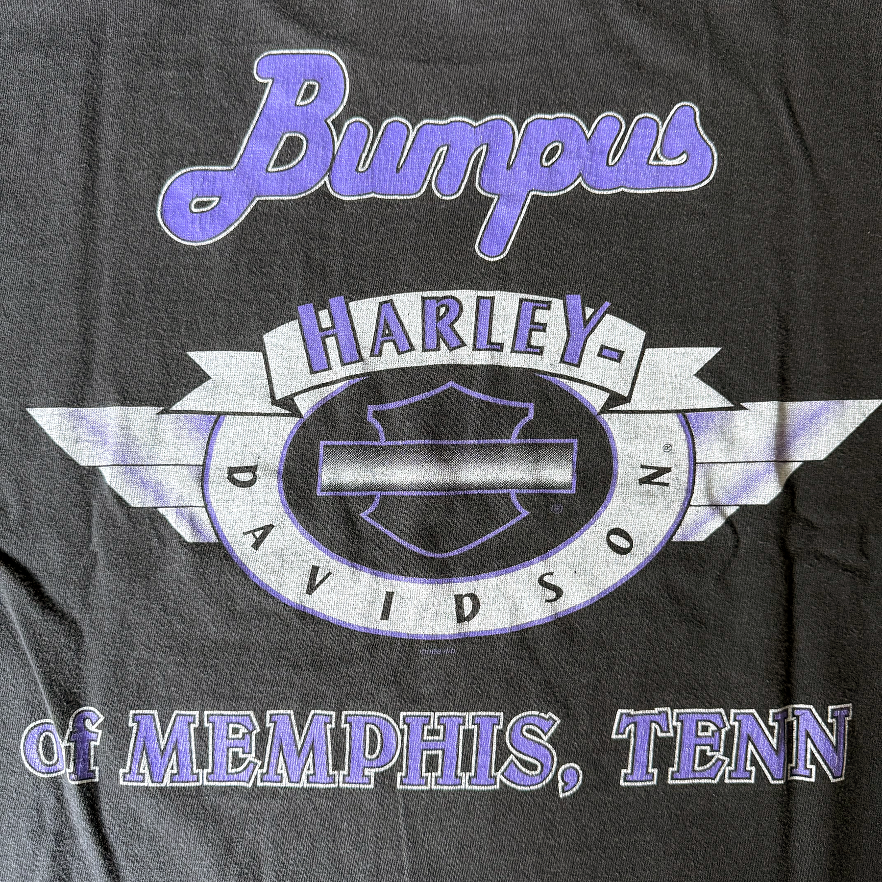 Vintage 1999 Harley Davidson "Midnight Rider" Tee