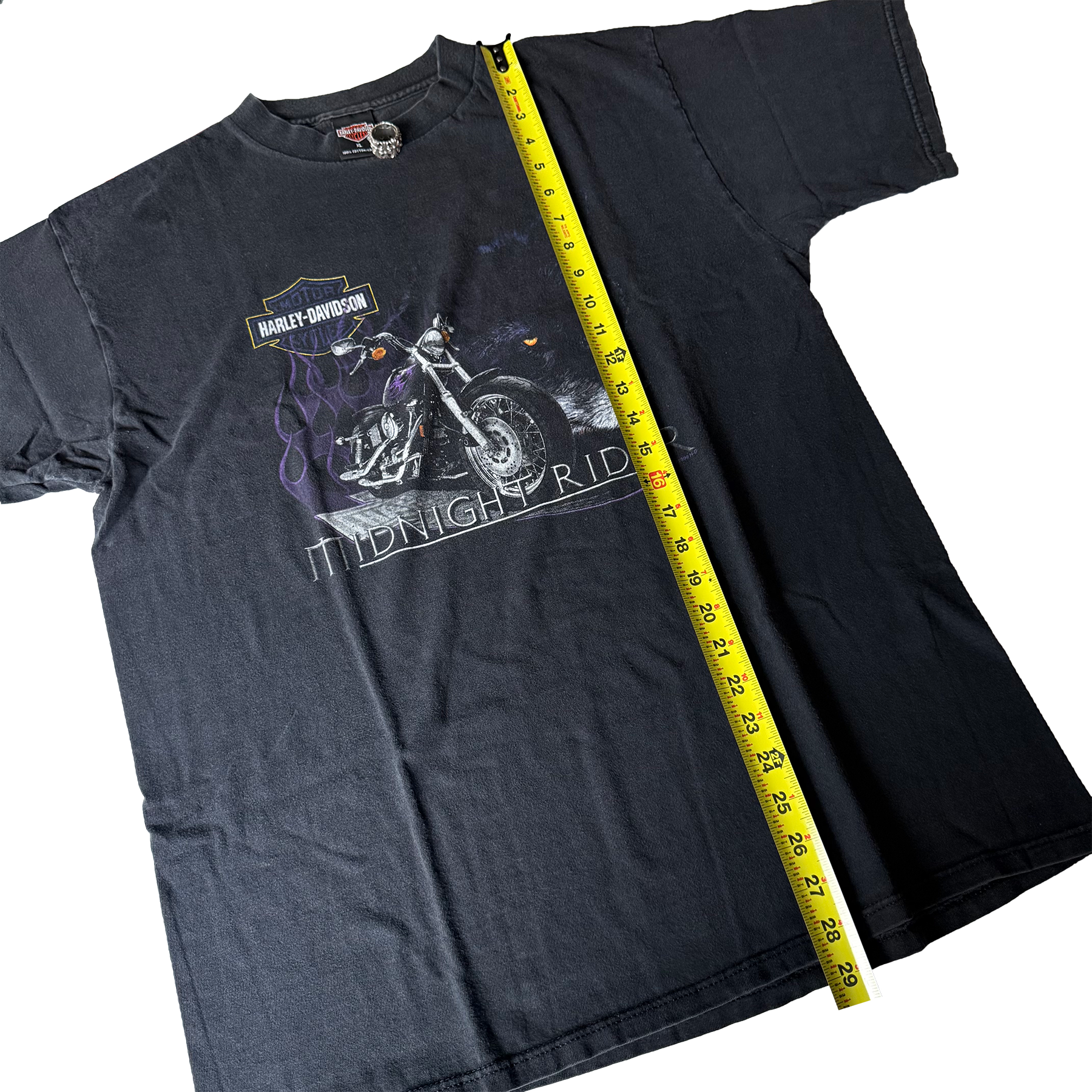 Vintage 1999 Harley Davidson "Midnight Rider" Tee
