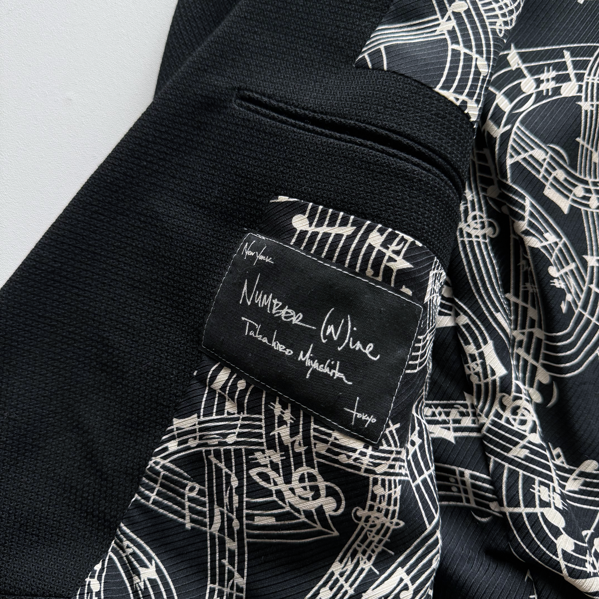 Number (N)ine SS07 Wool Blazer