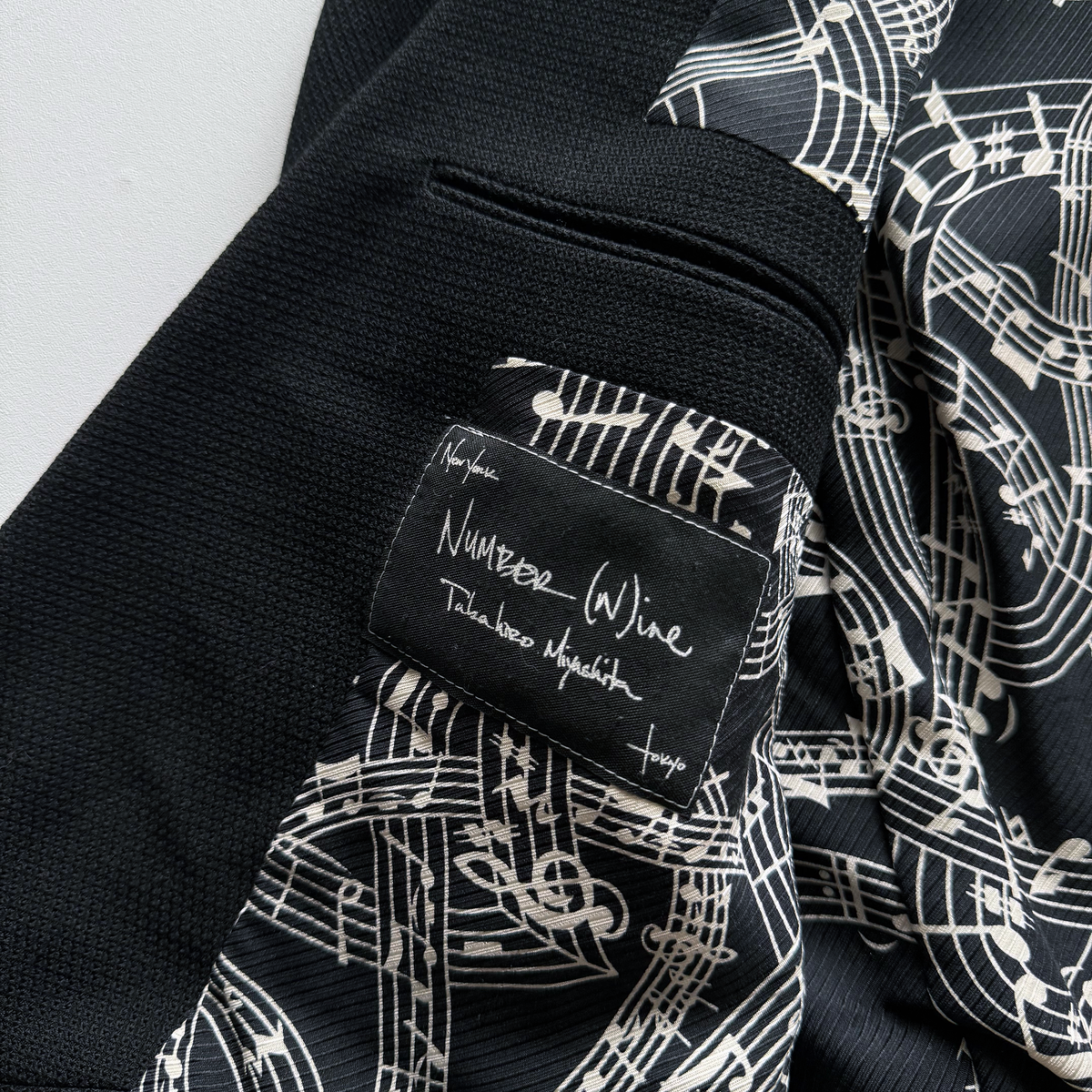 Number (N)ine SS07 Wool Blazer