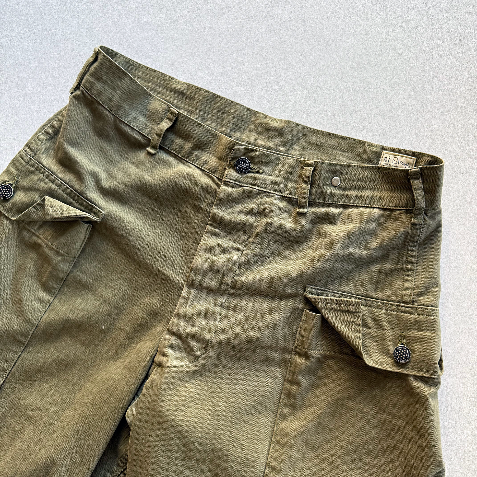 Orslow US Army 2 Pocket Cargo Pants