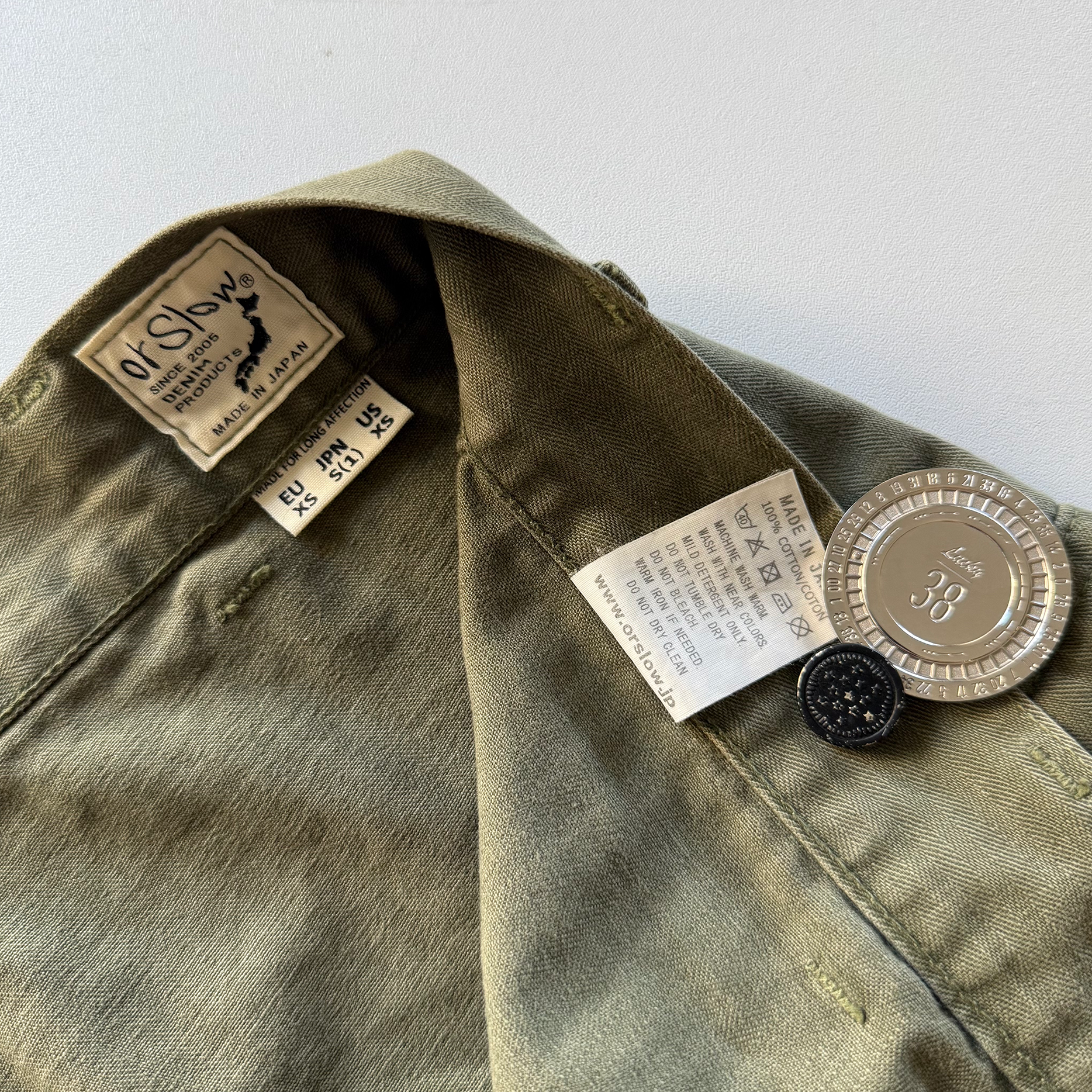 Orslow US Army 2 Pocket Cargo Pants