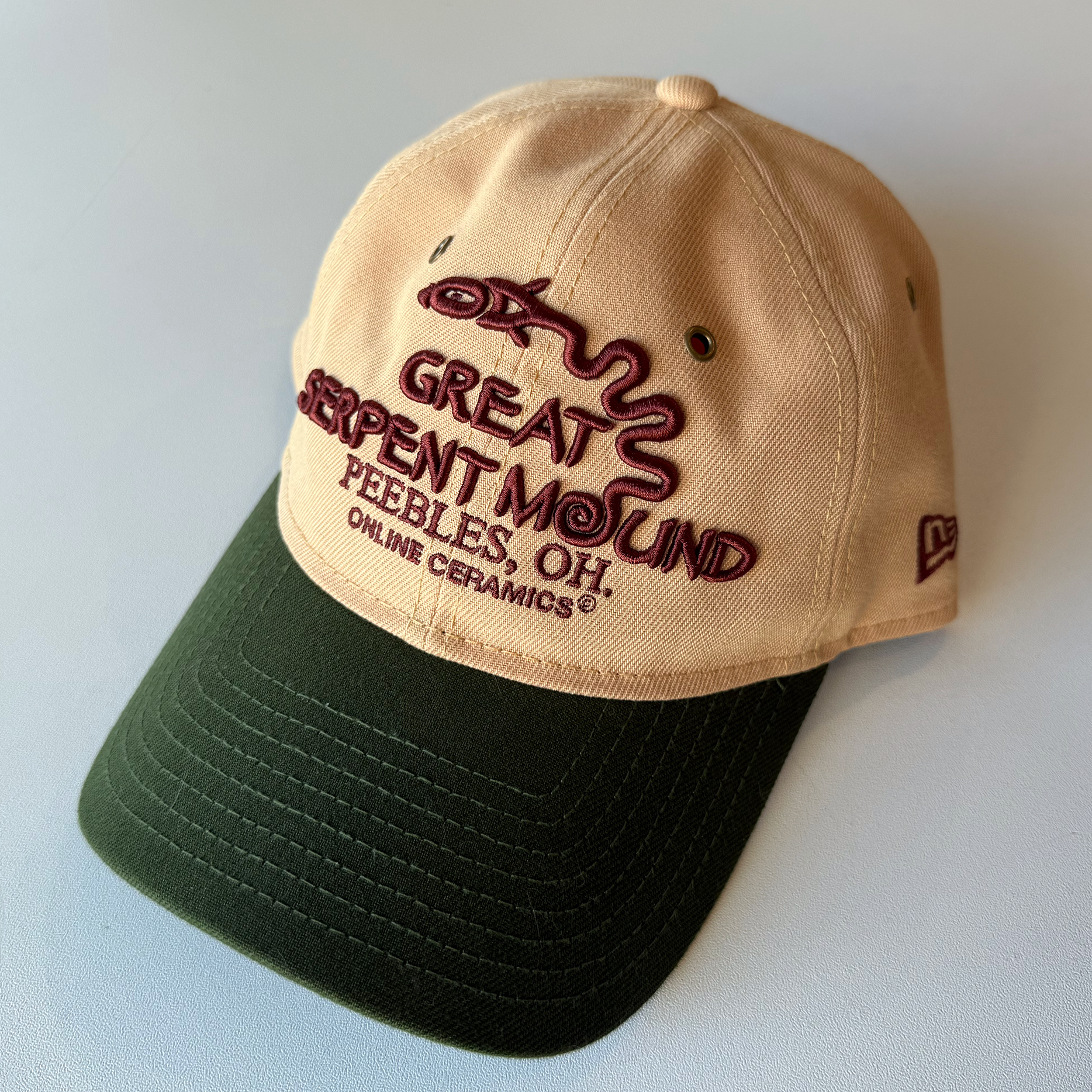 Online Ceramics 2025 Great Serpent Mound Hat