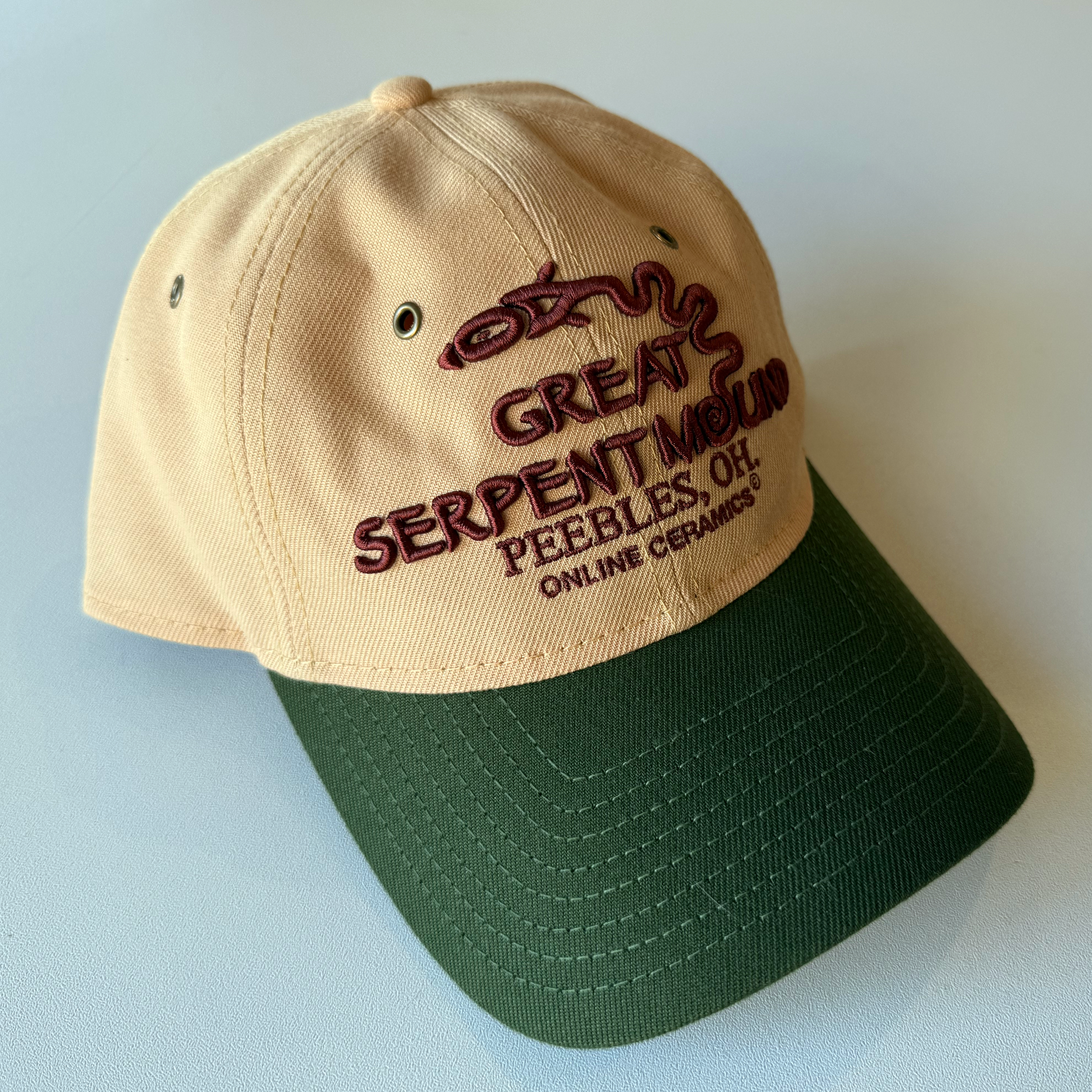 Online Ceramics 2025 Great Serpent Mound Hat