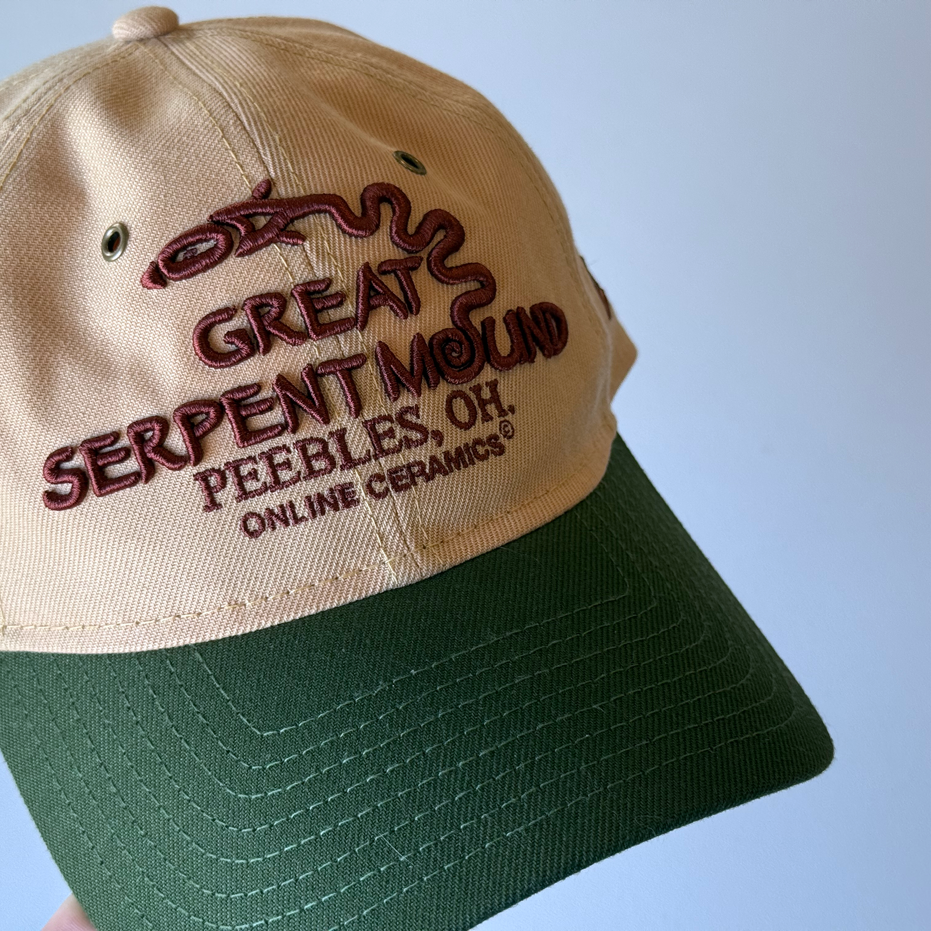 Online Ceramics 2025 Great Serpent Mound Hat