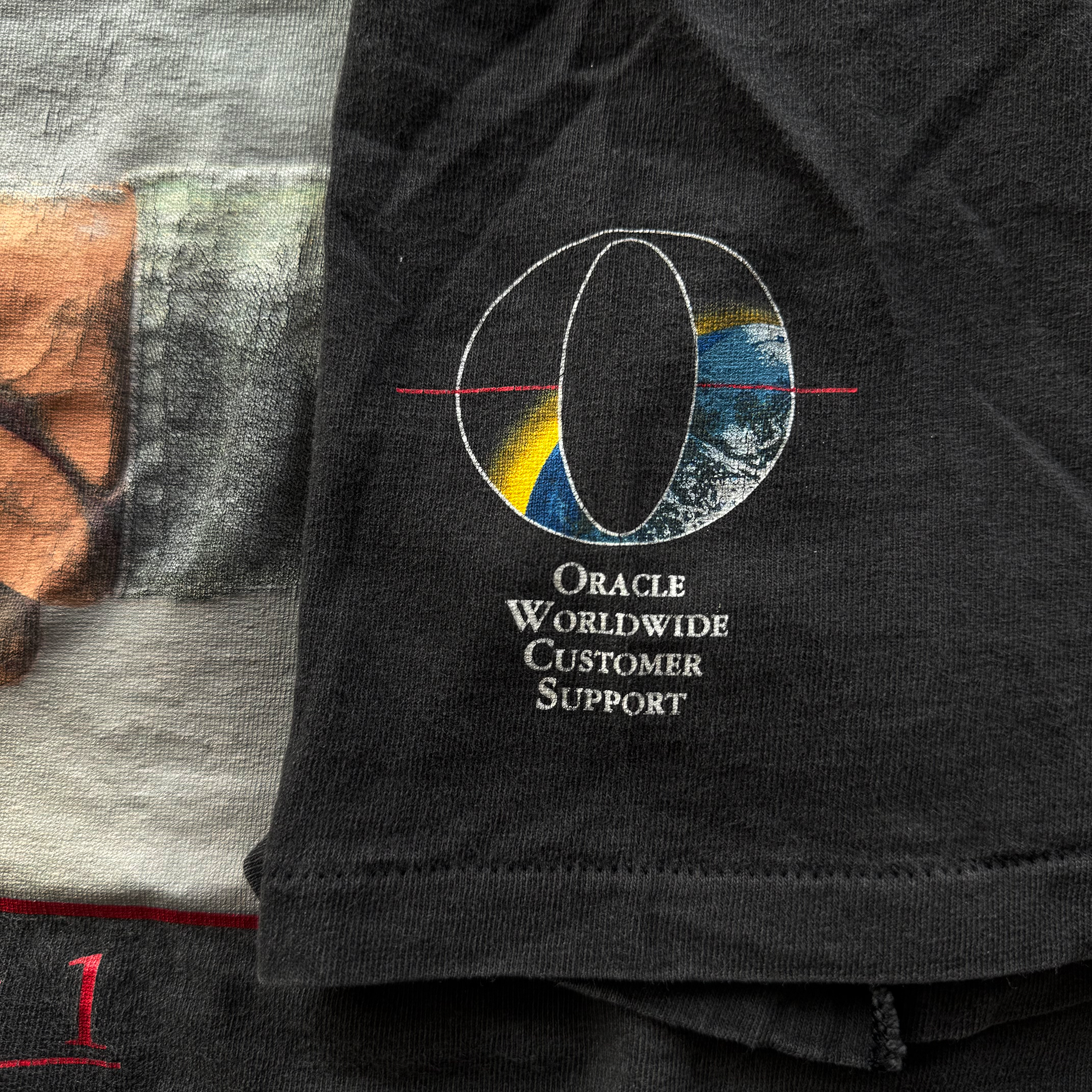 Vintage 1997 Oracle Corporation Tech Tee