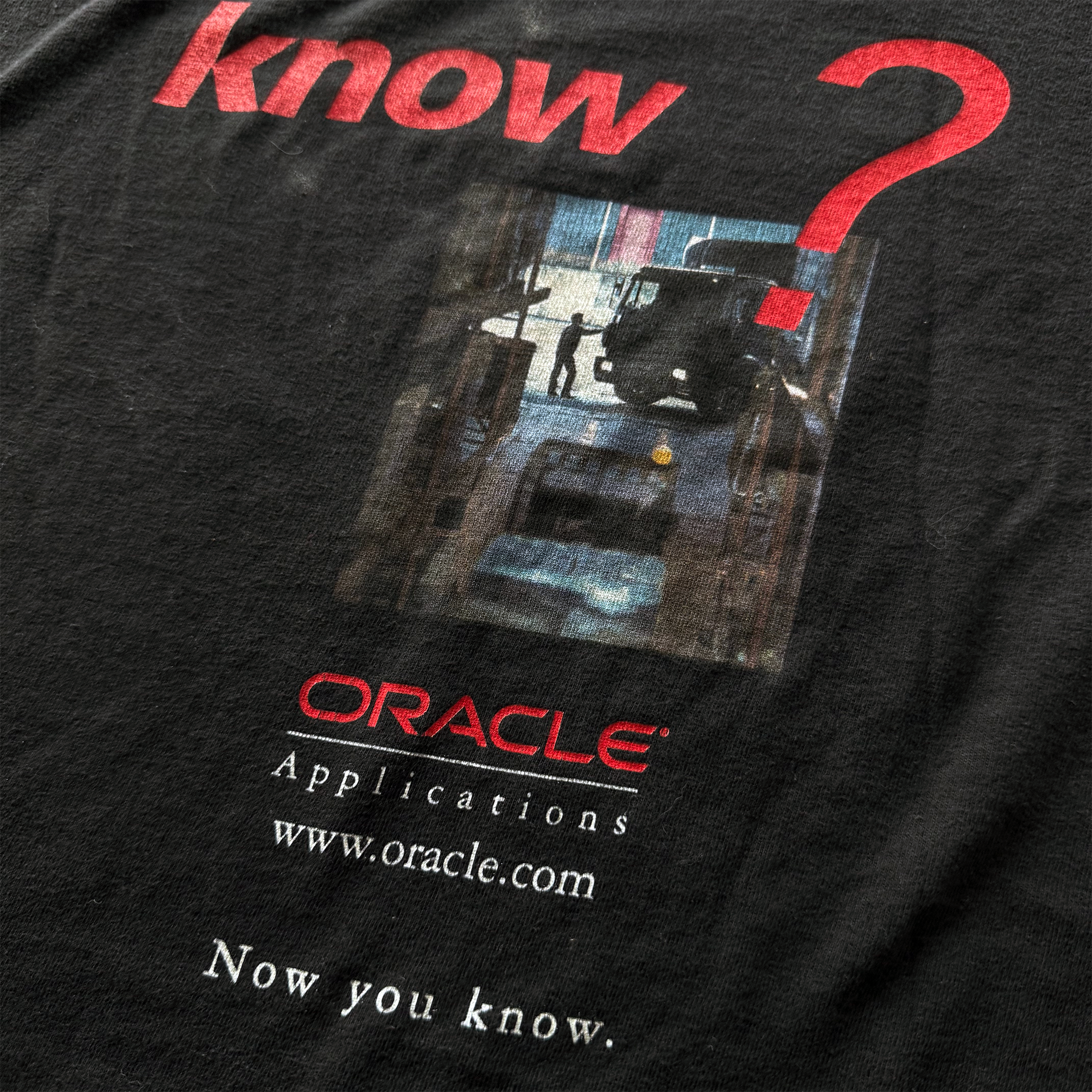 Vintage 1997 Oracle Corporation Tee
