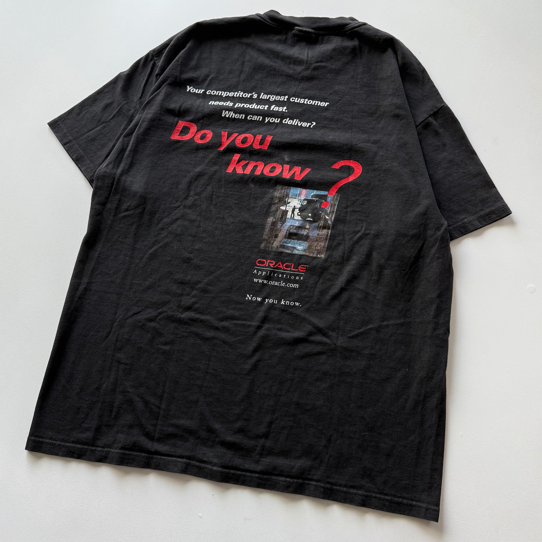 Vintage 1997 Oracle Corporation Tee