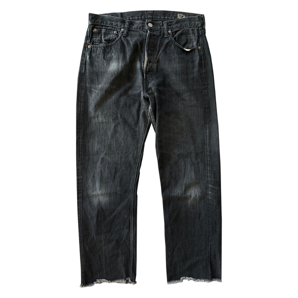 Orslow x Blue Owl 105 Black Stone Wash Selvedge Denim